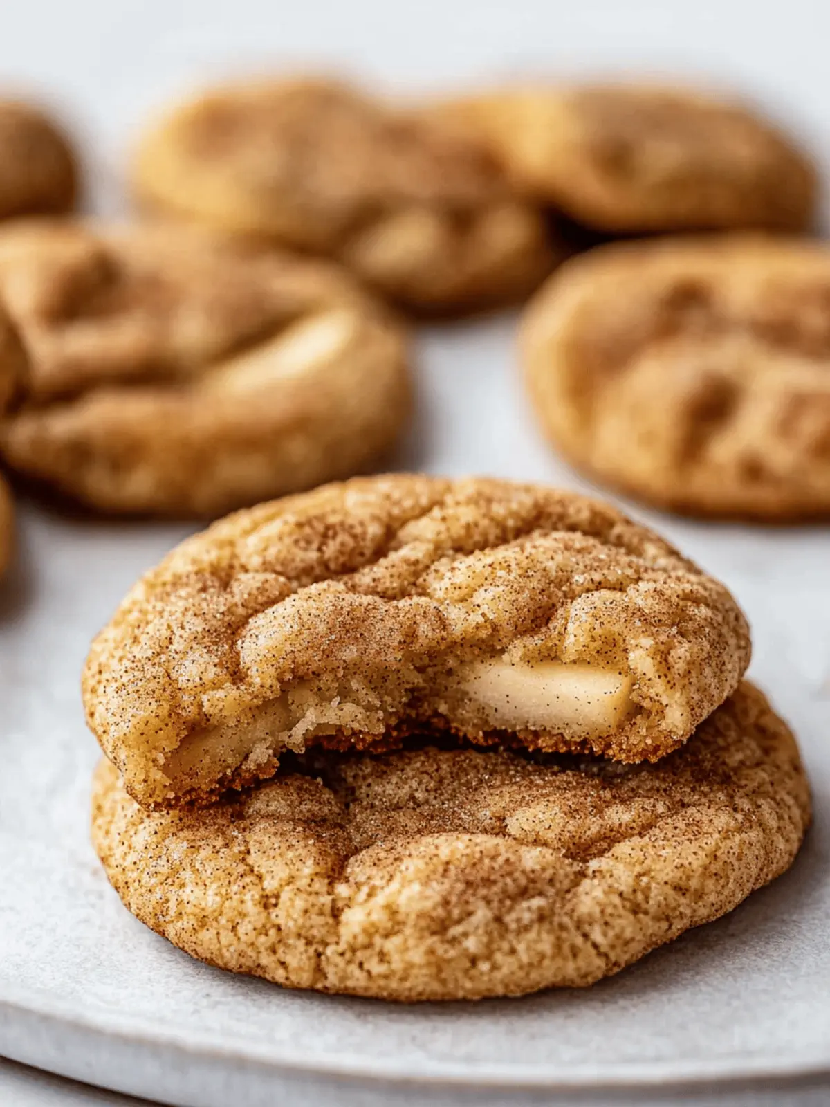 Heavenly Apple Cinnamon Snickerdoodle Cookies You'll Adore 3 Apple Cinnamon Snickerdoodle Cookies