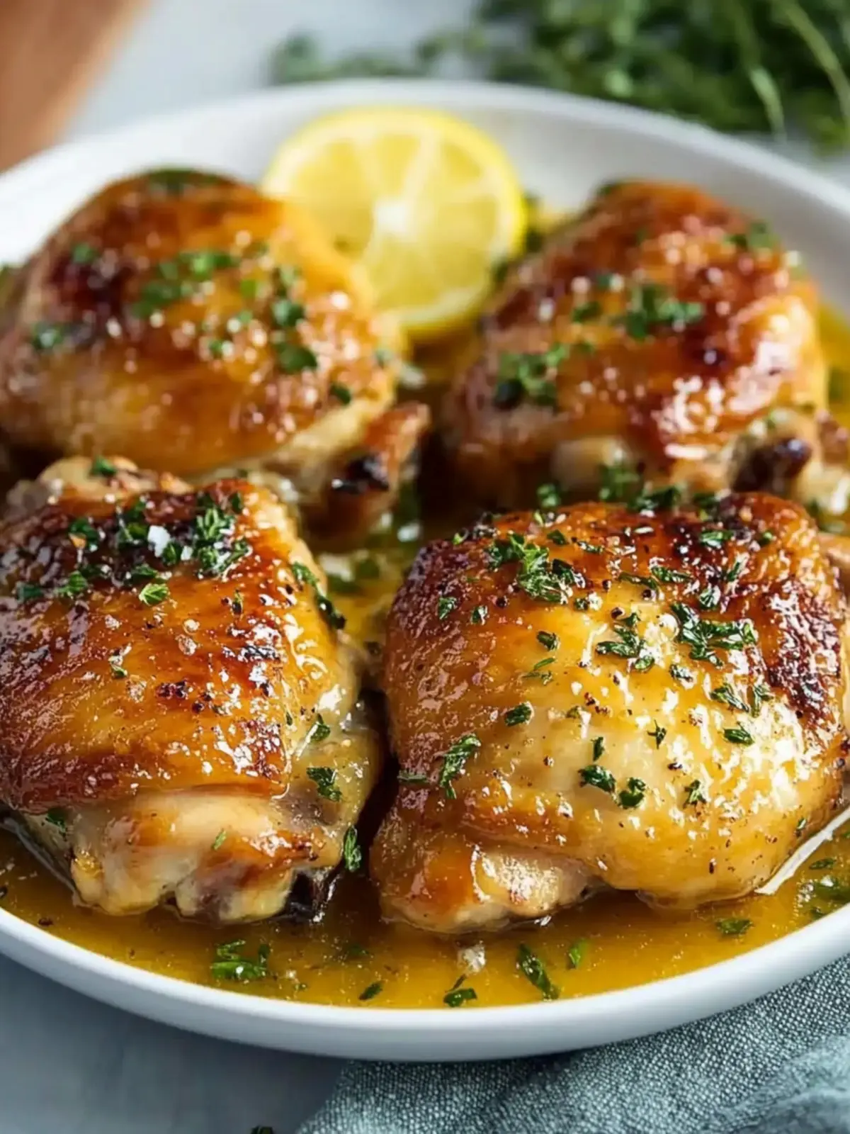 Bobby Flay's Delicious Chicken Thighs with Creamy Garlic Twist 4 Bobby Flay's Delicious Chicken Thigh