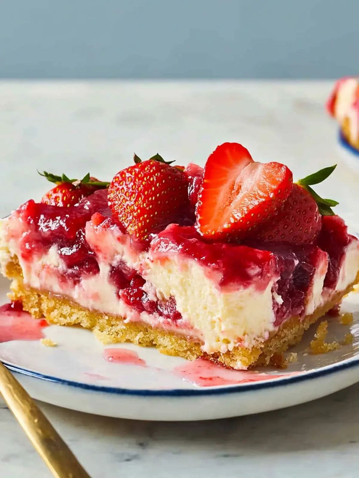 Delicious Strawberry Cheesecake Dump Cake You ll Love 2 Strawberry Cheesecake Dump Cake