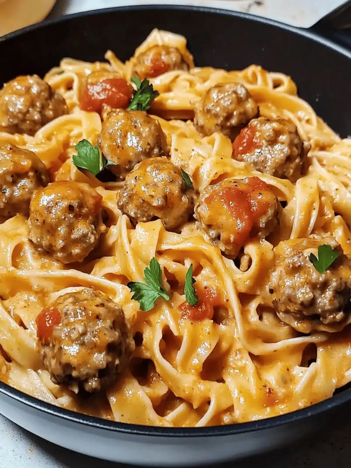 Creamy Cajun Meatball Pasta for Effortless Weeknight Comfort 3 Creamy Cajun Meatball Pasta