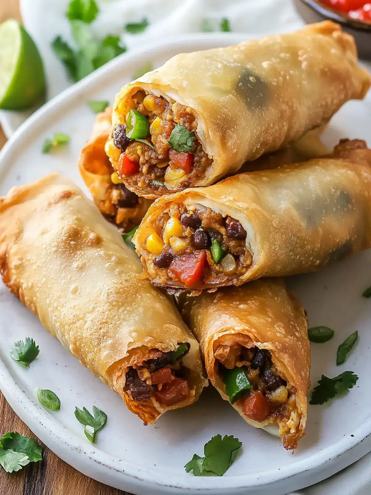 Air Fryer Chili s Southwest Egg Rolls - Crispy Tex-Mex Bliss 3 Air Fryer Chili s Southwest Egg Rolls