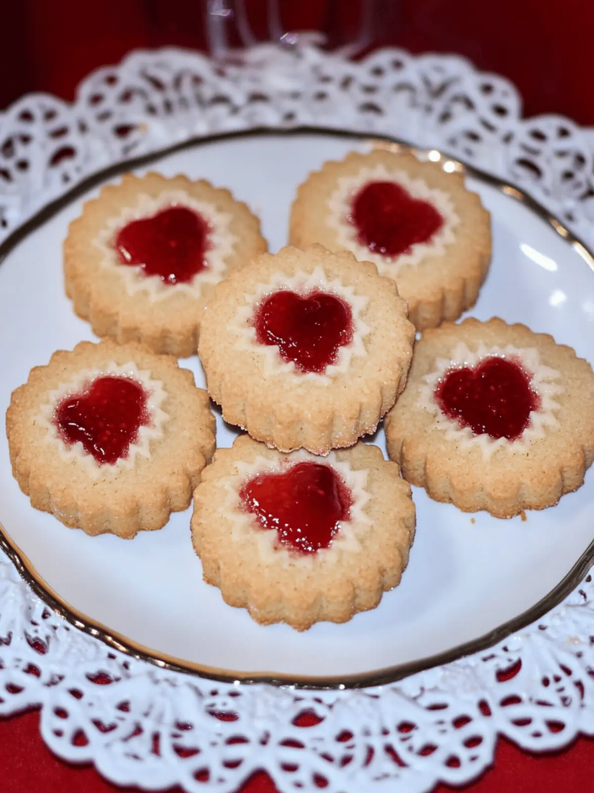 Delicious Strawberry Linzer Cookies for Sweet Celebrations 2 Strawberry Linzer Cookies