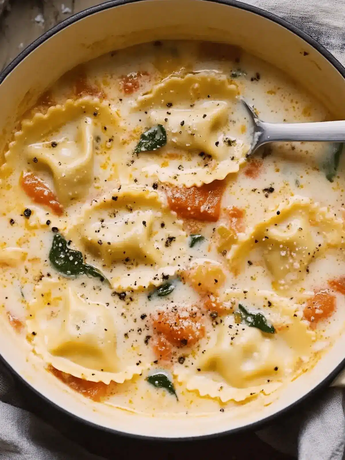 One Oven Ravioli Soup: Your Cozy Bowl of Comfort 4 One Oven Ravioli Soup