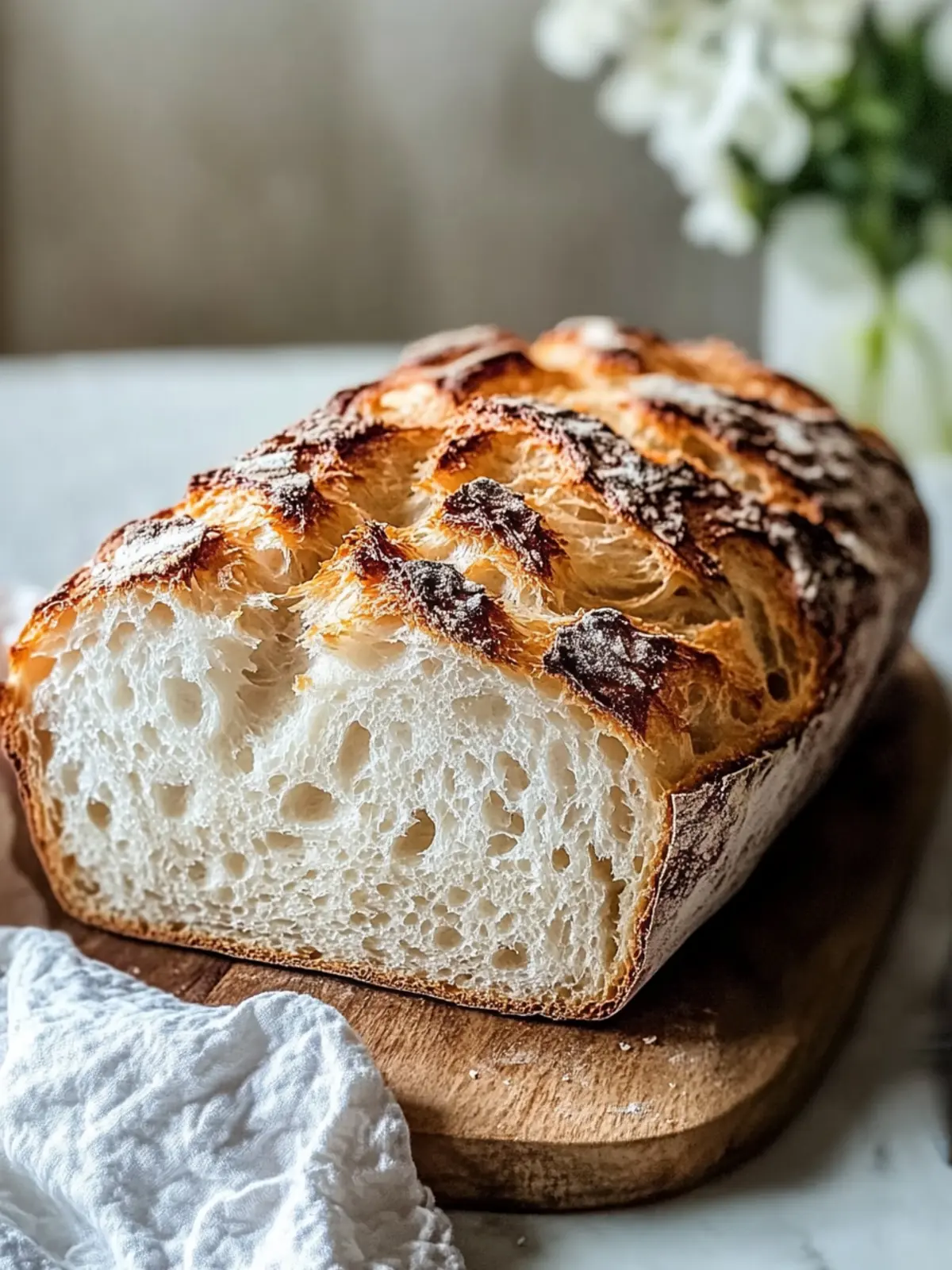 Fluffy Null-Kohlenhydrat-Joghurt-Brot: Keto Bread Bliss 2 Null-Kohlenhydrat-Joghurt-Brot