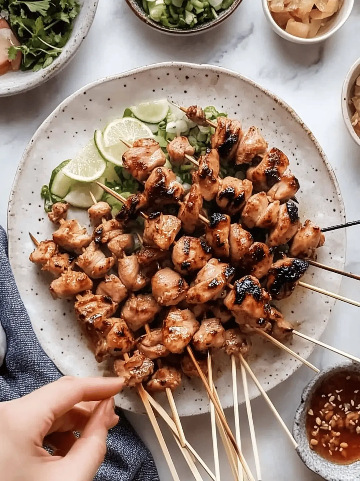 Savory Chicken Yakitori: A Glazed Delight for Home Cooks 2 Chicken Yakitori