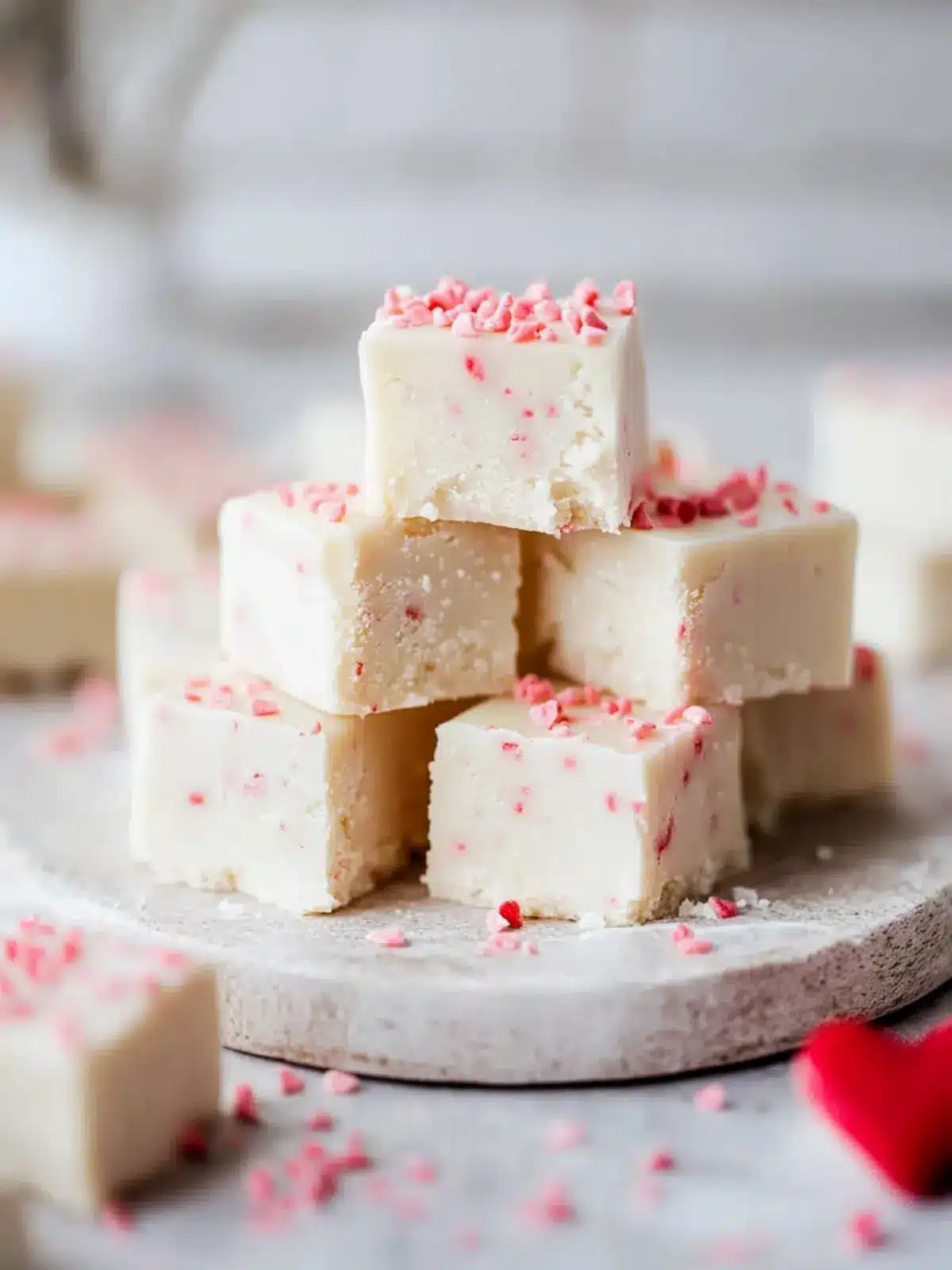 3-Ingredient White Chocolate Fudge: Sweeten Your Valentine's Day 3 3-Ingredient White Chocolate Fudge (Valentine s Day Recipe)