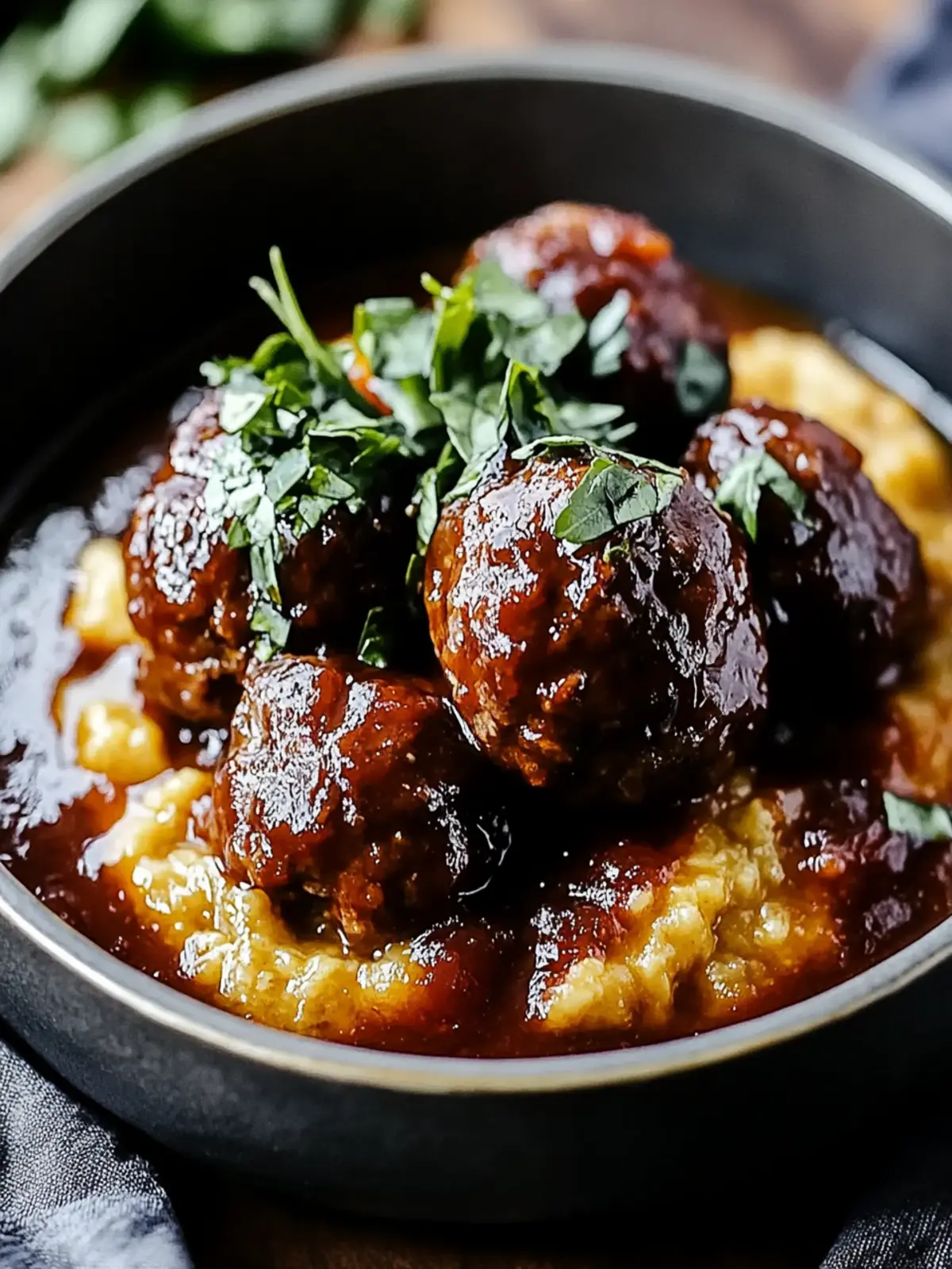 Savory Red Wine Braised Meatballs for Cozy Nights In 2 Red Wine Braised Meatballs