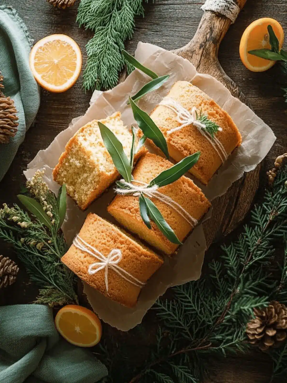 Moist Orange Ginger Honey Cakes for Cozy Indulgence 4 orange ginger honey cakes