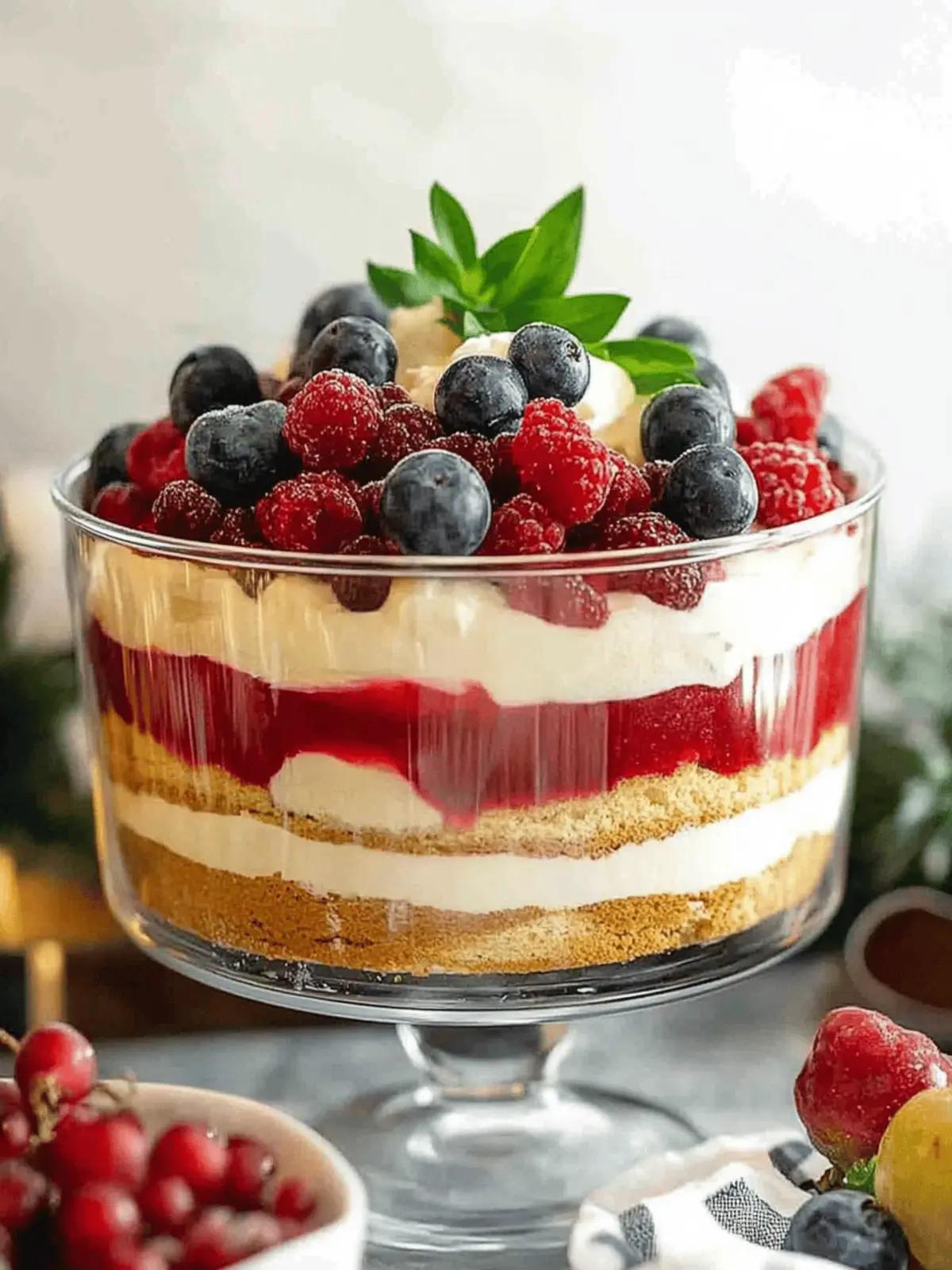 Irresistible Fruit Cake Trifle: A Festive Delight to Share 3 fruit cake Trifle!