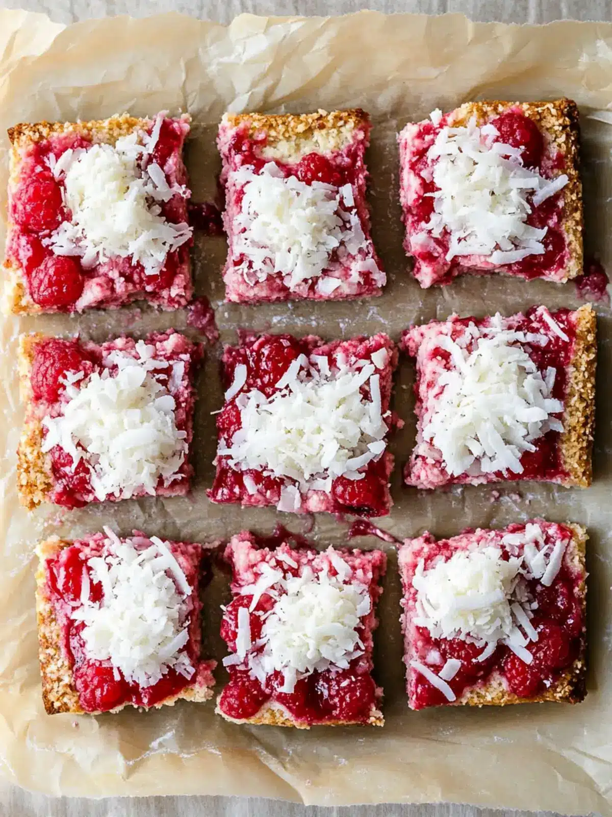 Raspberry Coconut Magic Bars: Your New Favorite Sweet Treat 4 Raspberry Coconut Magic Bars