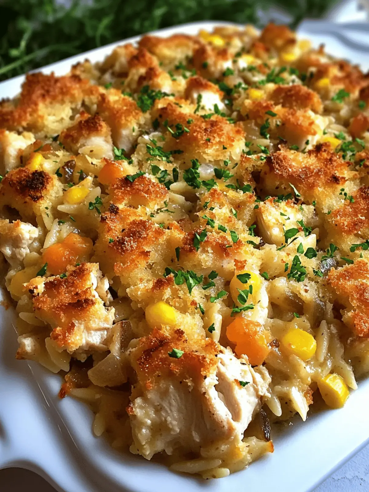 Savory French Onion Chicken Orzo Casserole You ll Crave 3 French Onion Chicken Orzo Casserole