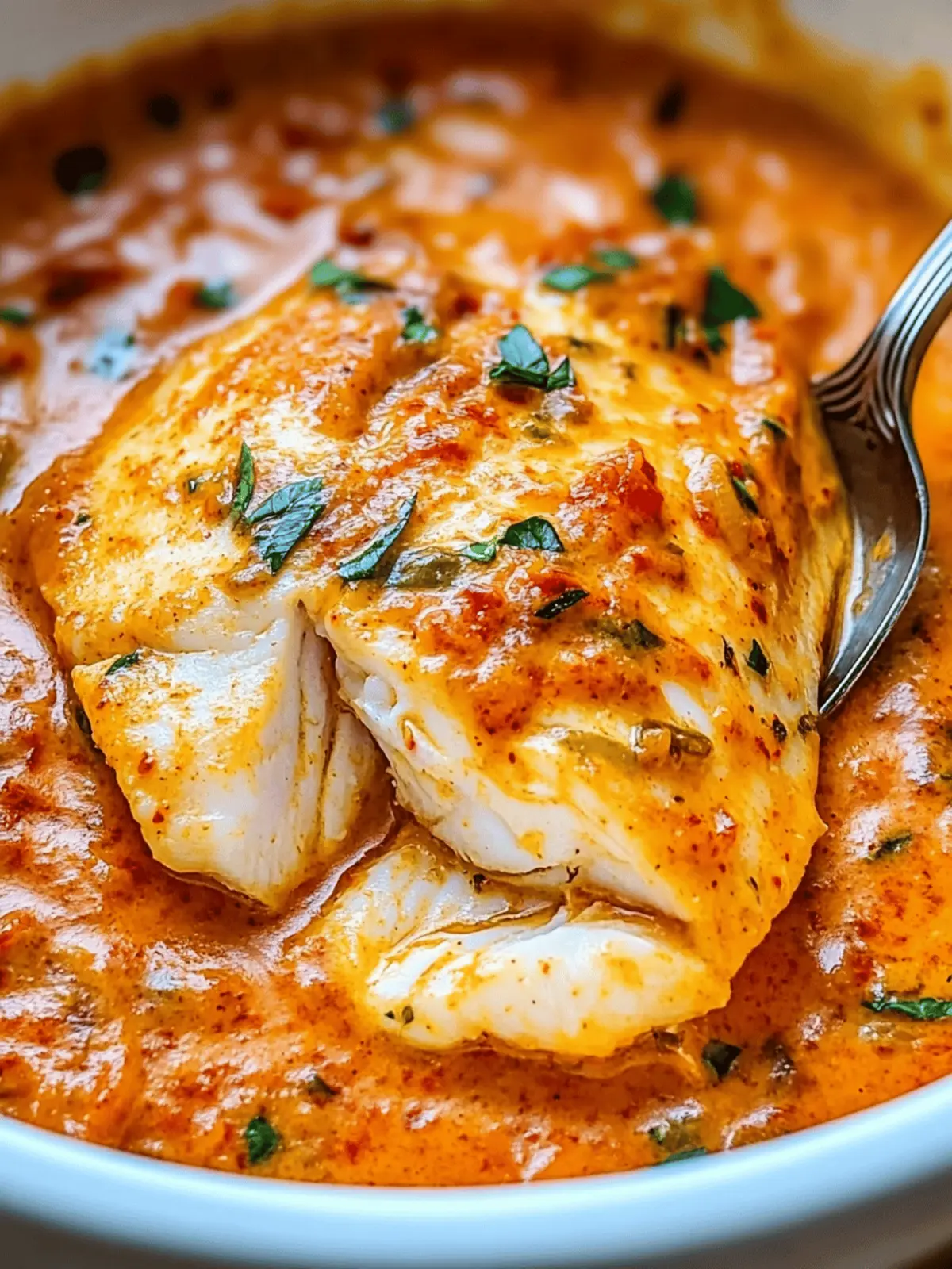 Tilapia in Roasted Pepper Sauce: Quick Mediterranean Magic 4 Tilapia in Roasted Pepper Sauce