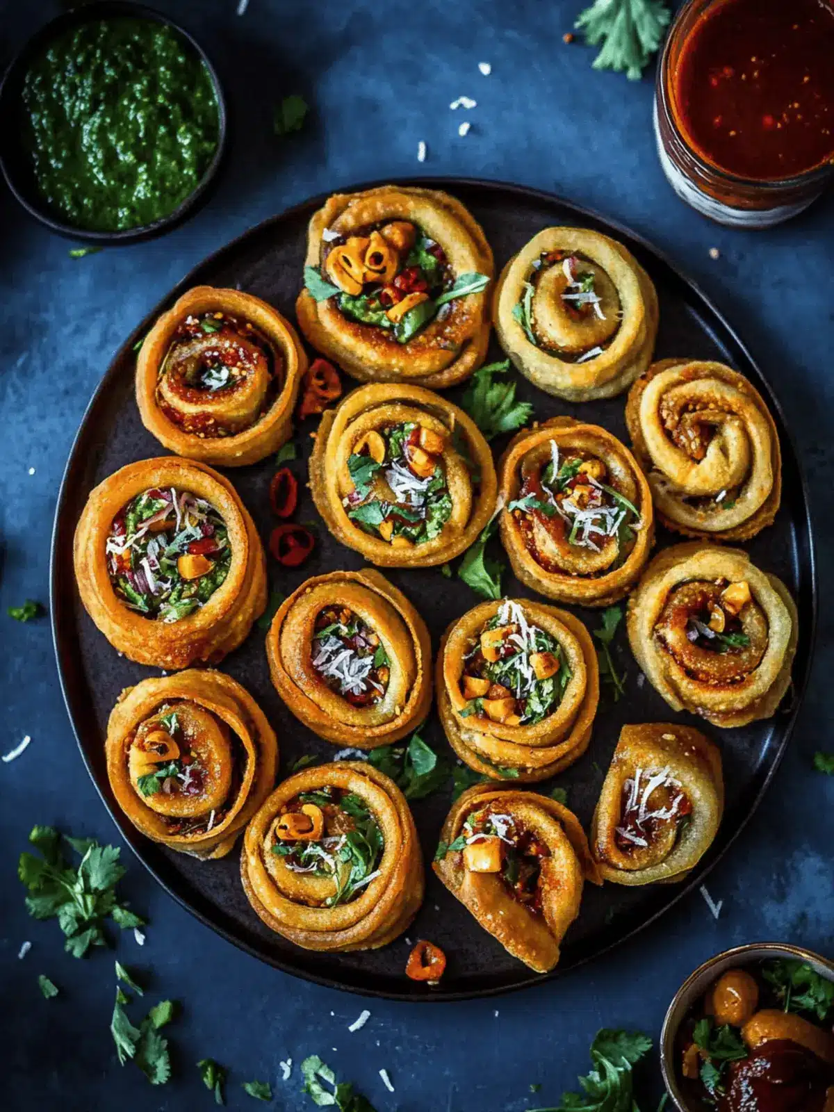 Irresistibly Easy Dabeli/Samosa Pinwheels for Instant Joy 2 Easy dabeli/samosa pinwheels