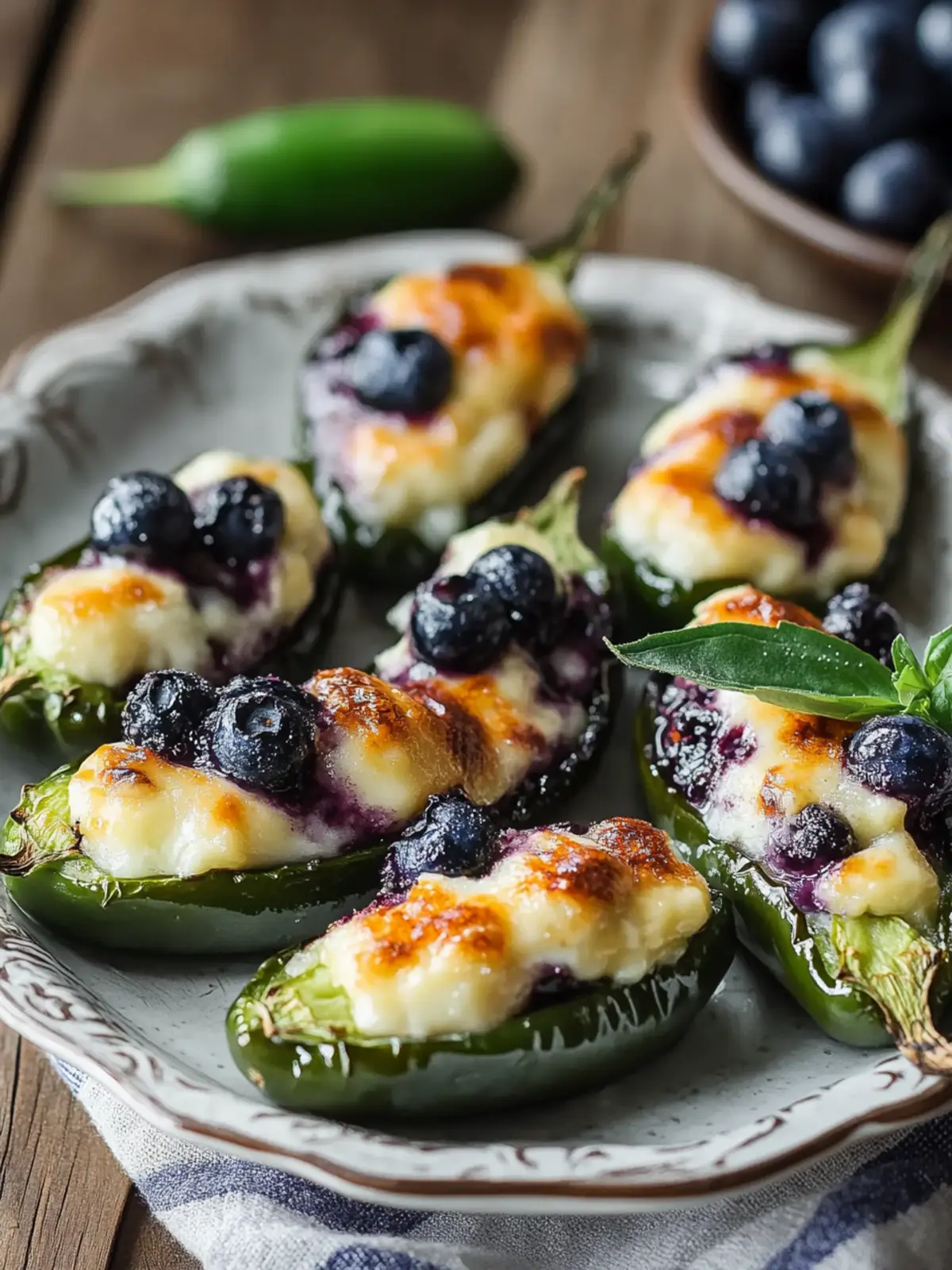 Irresistible Blueberry Brie Jalape o Poppers You ll Love 4 Blueberry Brie Jalape o Poppers