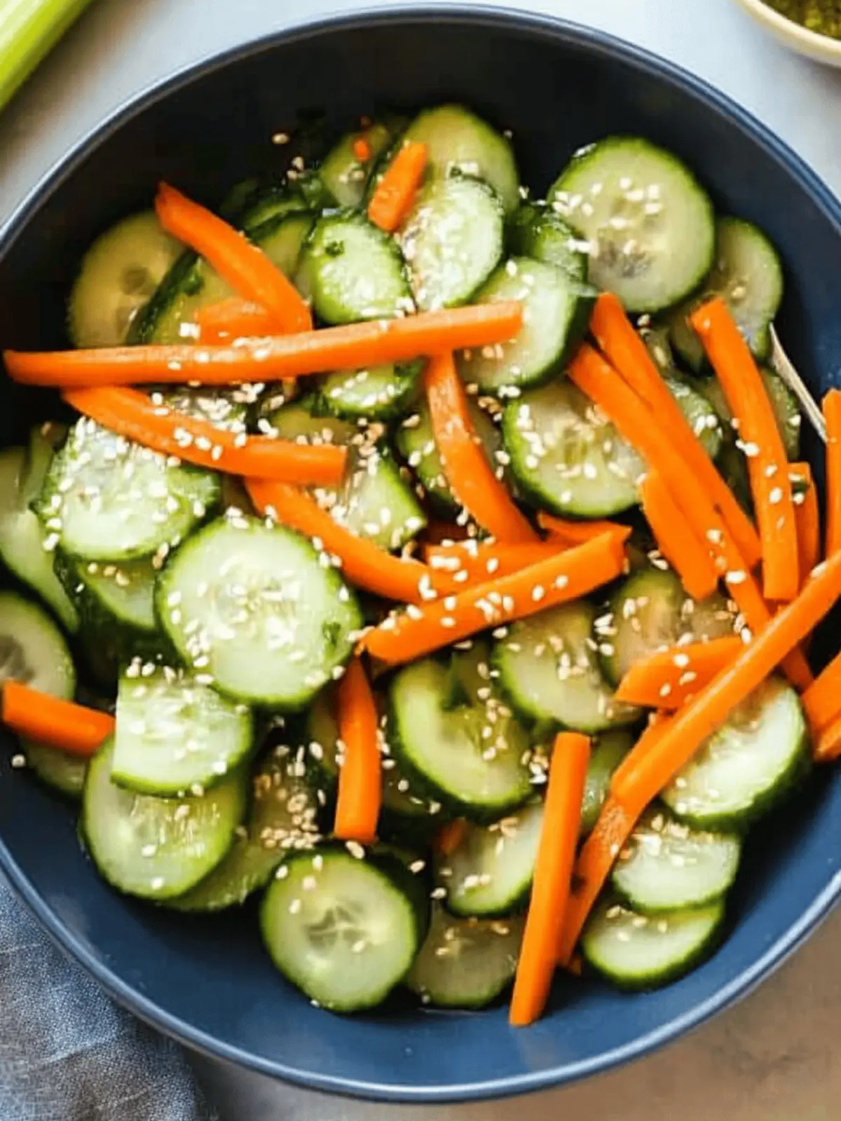 Revitalize Your Day with Crunchy Cucumber, Carrot, and Celery Salad 3 Crunchy Cucumber, Carrot and Celery Salad