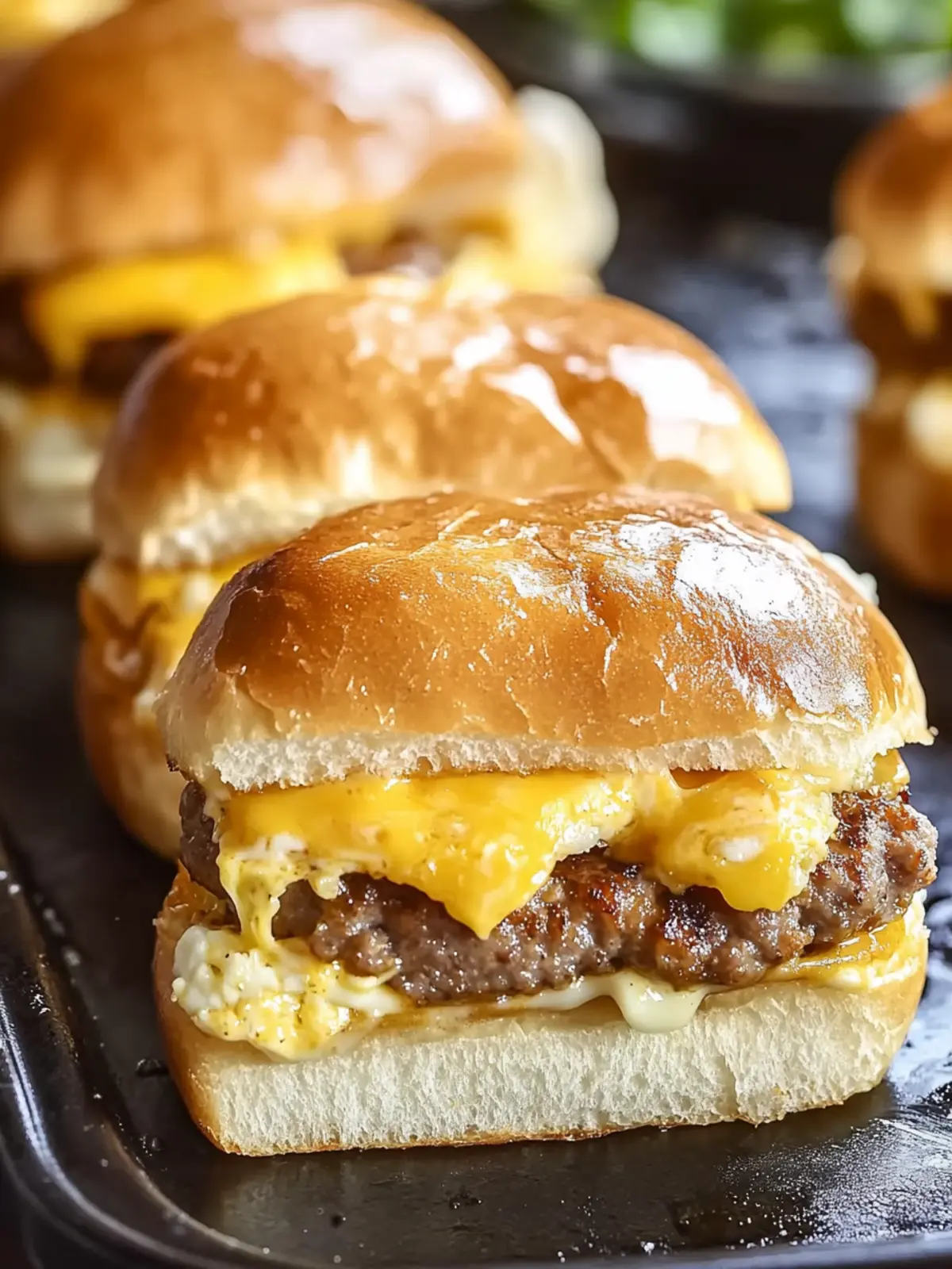 Sausage Egg and Cheese Breakfast Sliders for a Perfect Morning 2 Sausage Egg and Cheese Breakfast Sliders