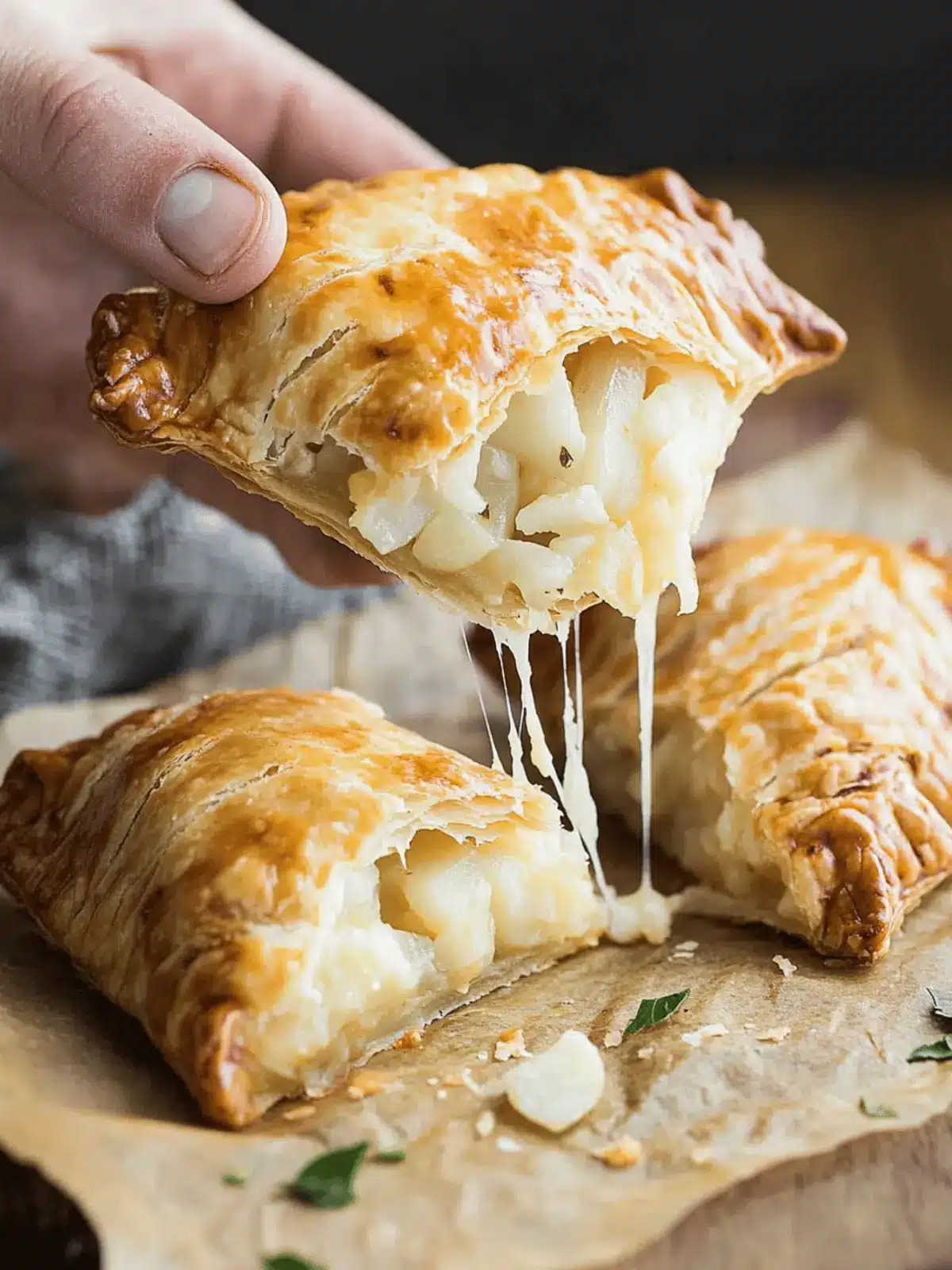 Savory Potato, Cheese and Onion Pasties for Cozy Evenings 2 Potato, Cheese and Onion Pasties