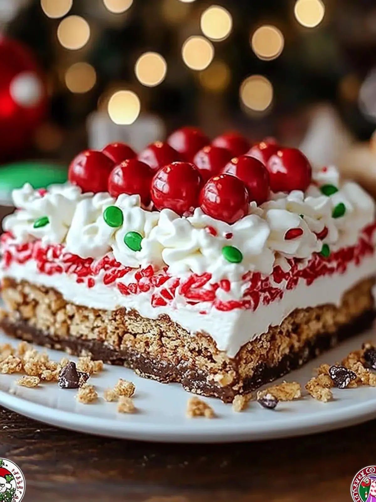 No-Bake Christmas Cookie Lasagna for Effortless Holiday Joy 3 No-Bake Christmas Cookie Lasagna