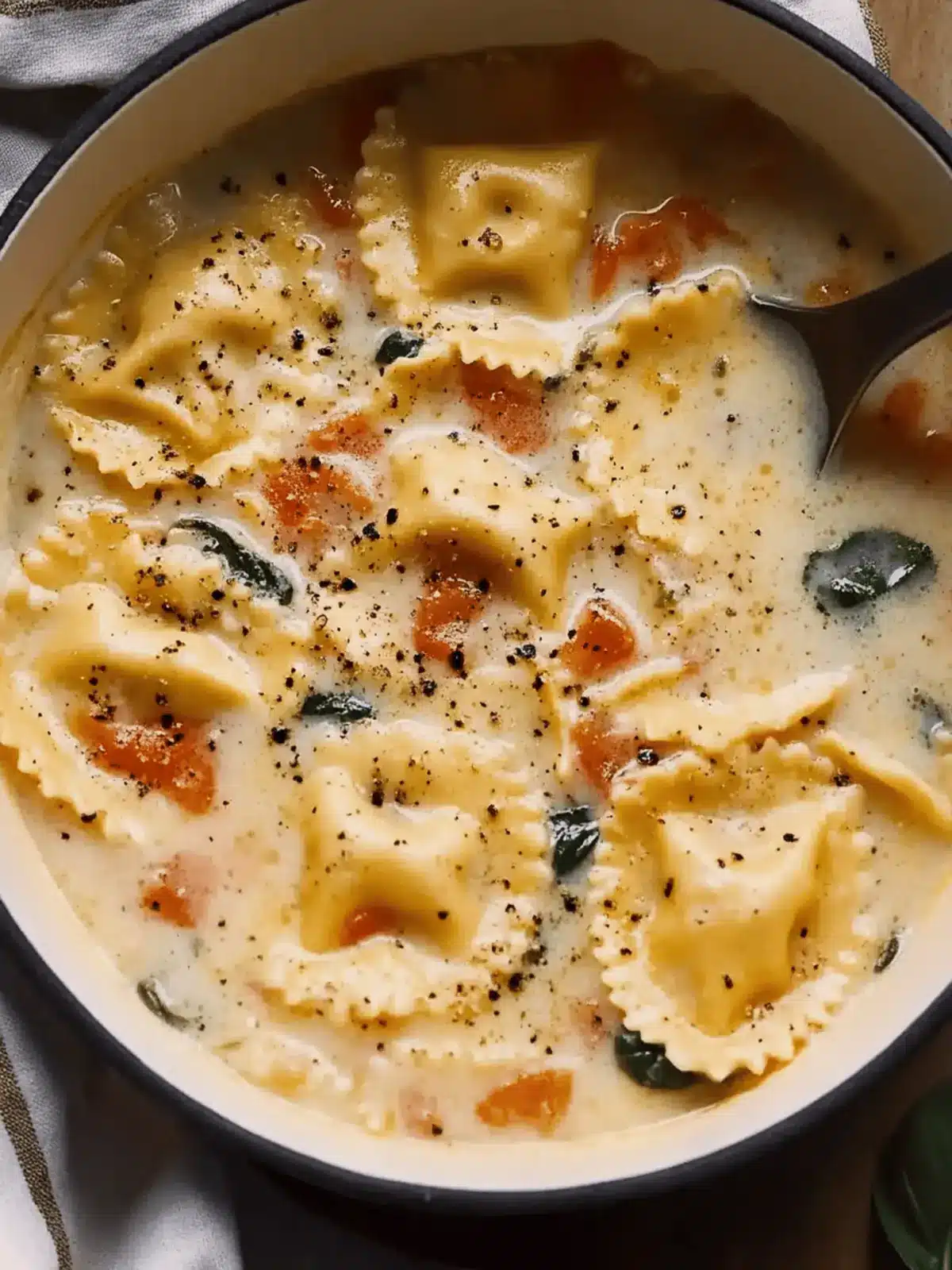 One Oven Ravioli Soup: Your Cozy Bowl of Comfort 2 One Oven Ravioli Soup