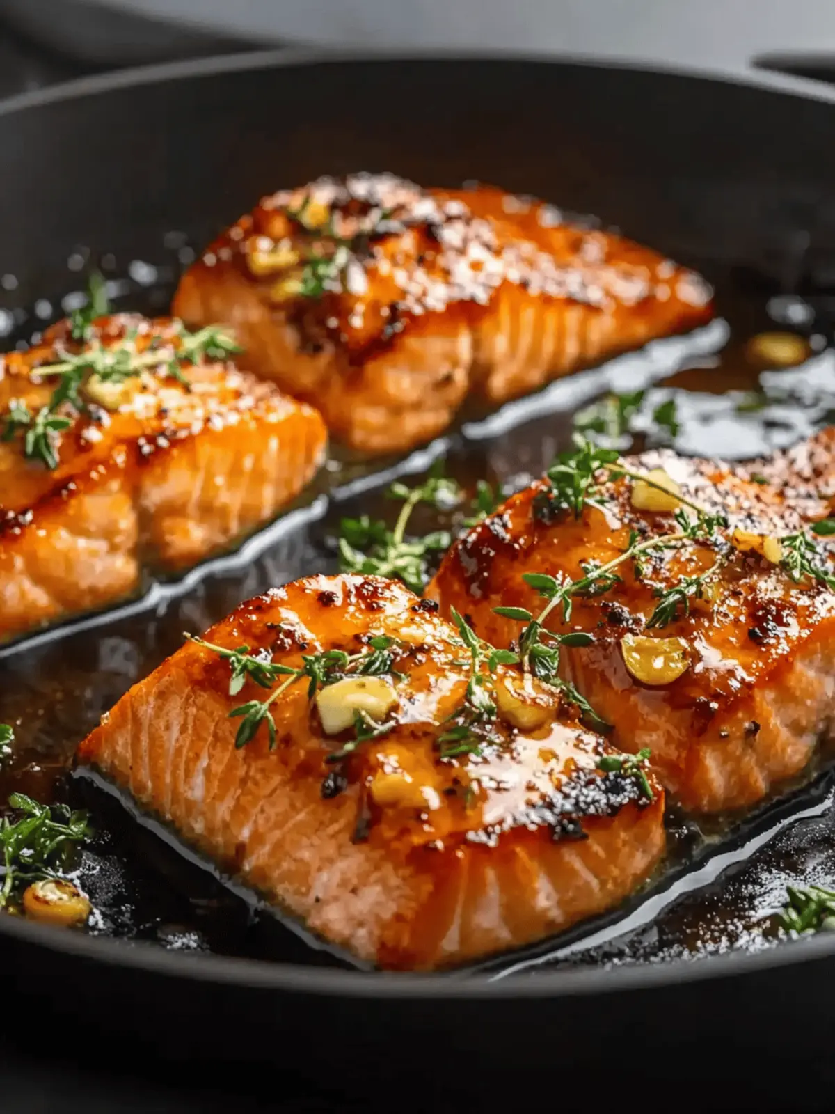 25-Minute One-Pan Honey Garlic Butter Salmon: Easy Delight! 4 25-Minute One-Pan Honey Garlic Butter Salmon