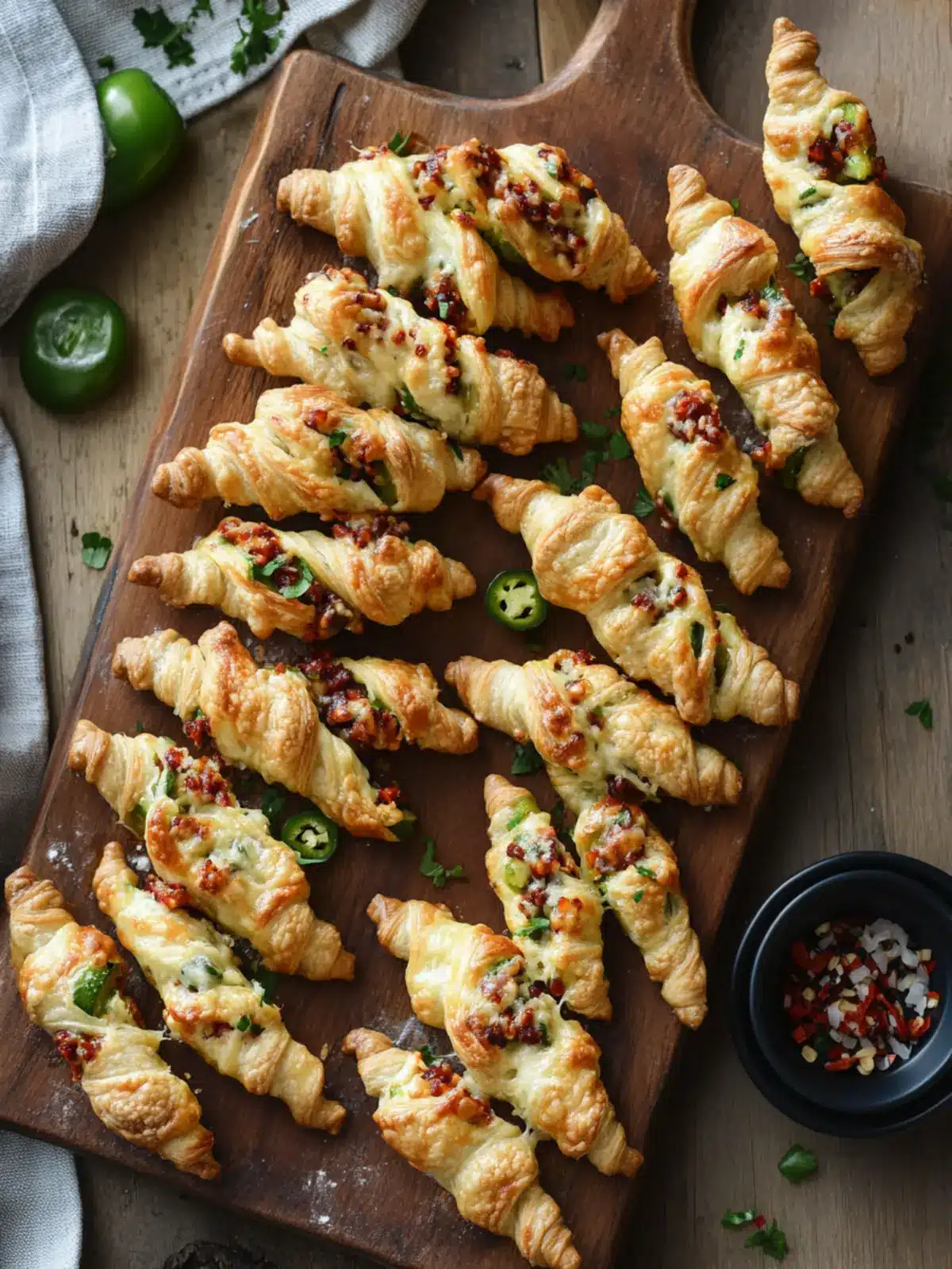 Flaky Jalape o Popper Twists for Perfect Party Munching 2 Flaky Jalape o Popper Twists