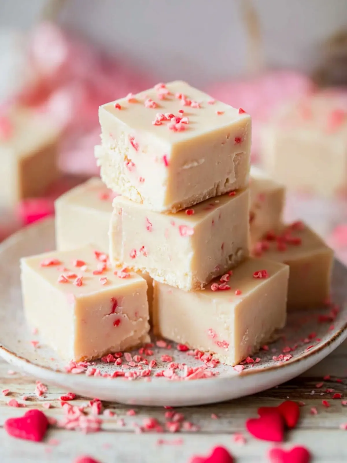 3-Ingredient White Chocolate Fudge: Sweeten Your Valentine's Day 4 3-Ingredient White Chocolate Fudge (Valentine s Day Recipe)