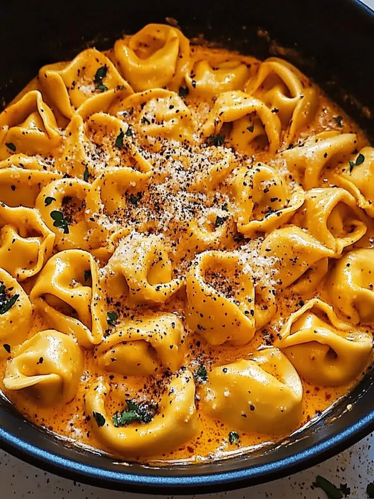 One-Pot Spicy Garlic Butter Chicken Tortellini You ll Crave 4 Spicy Garlic Butter Chicken Tortellini