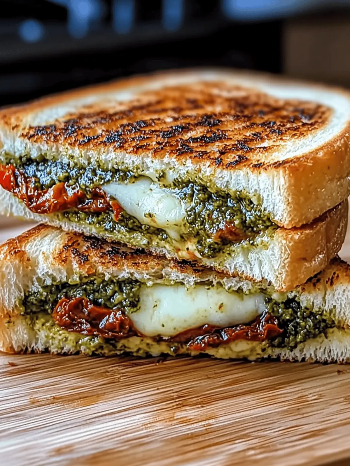 Sun-Dried Tomato Pesto Grilled Cheese: Your New Comfort Food 4 Sun-Dried Tomato Pesto Grilled Cheese