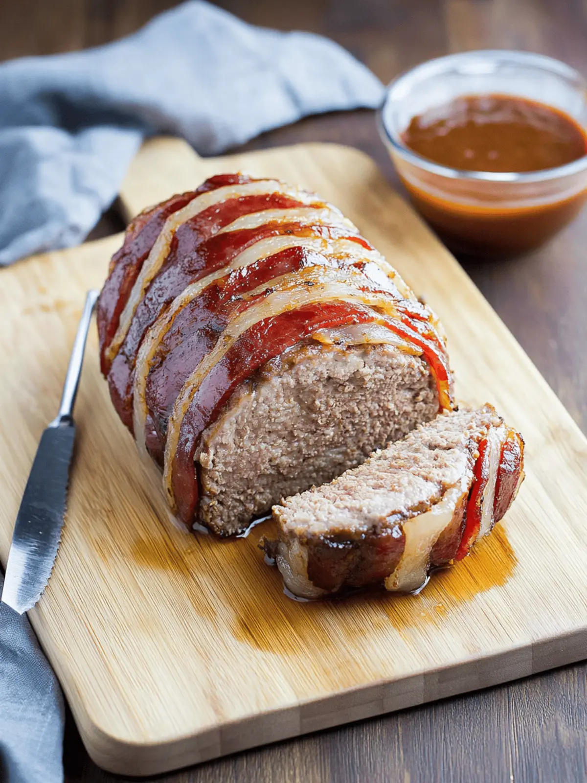 Mouthwatering Bacon-Wrapped Meatloaf Your Family Will Love 3 Bacon-Wrapped Meatloaf