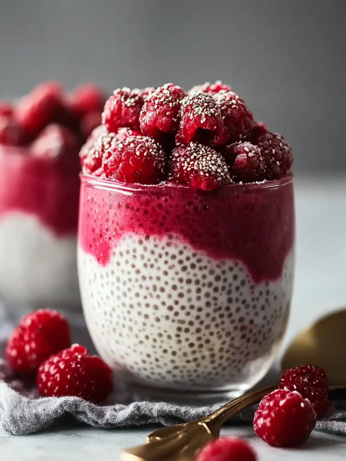 Delicious Vanilla Raspberry Chia Pudding for Healthy Snacking 4 Vanilla Raspberry Chia Pudding