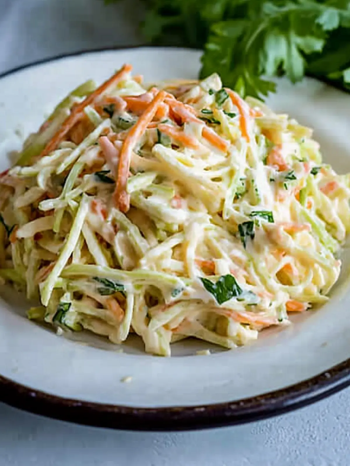 French Celery Slaw: A Crisp, Creamy Deli Delight 4 French Celery Slaw