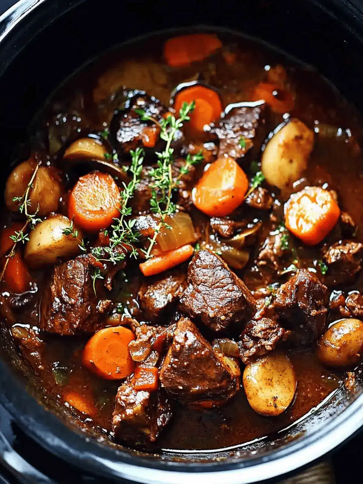 Slow Cooker Beef Bourguignon: Ultimate Comfort Food Delight 3 Slow Cooker Beef Bourguignon