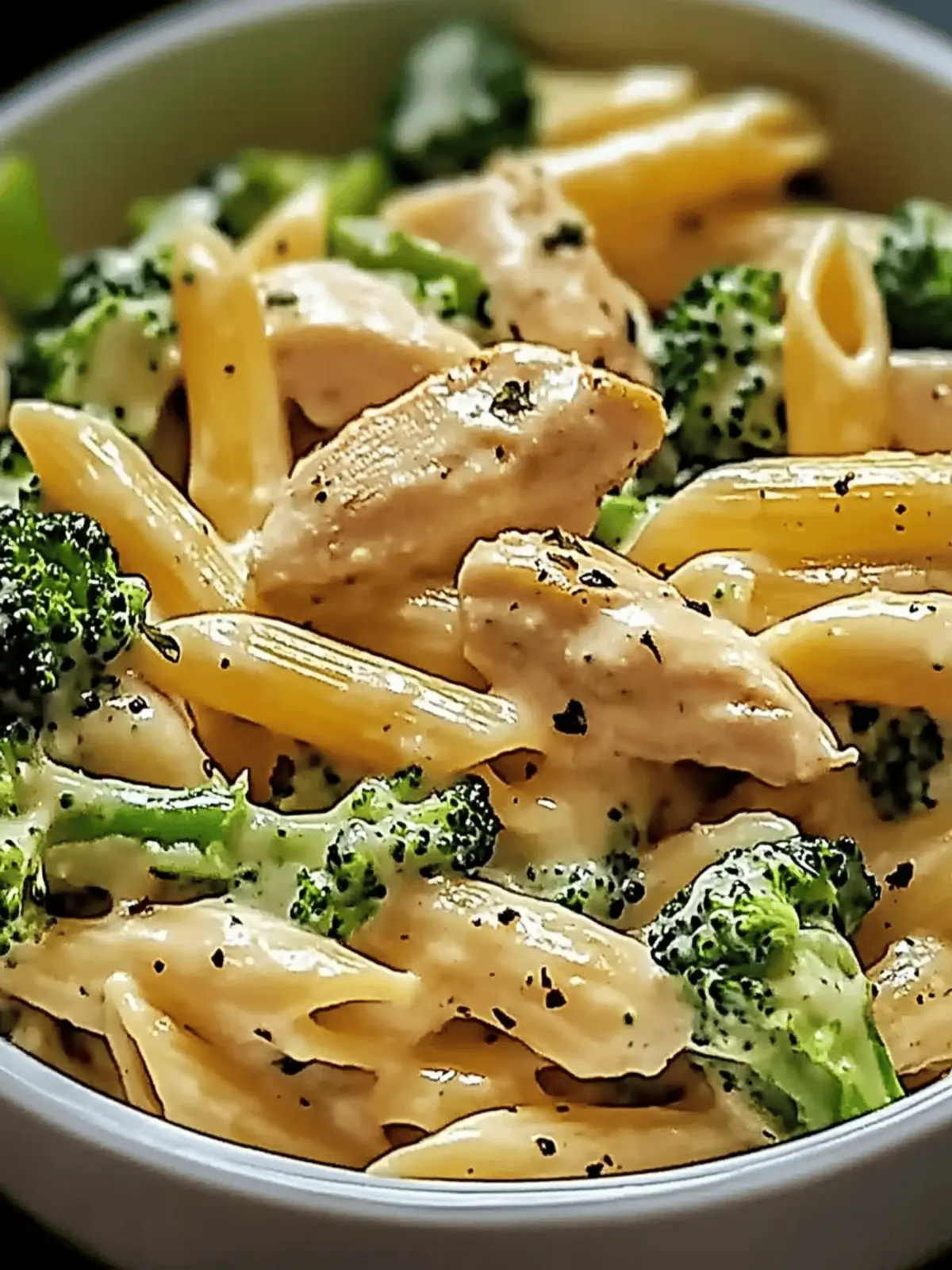 Creamy Broccoli and Chicken Penne for a Cozy Weeknight Dinner 3 Creamy Broccoli and Chicken Penne