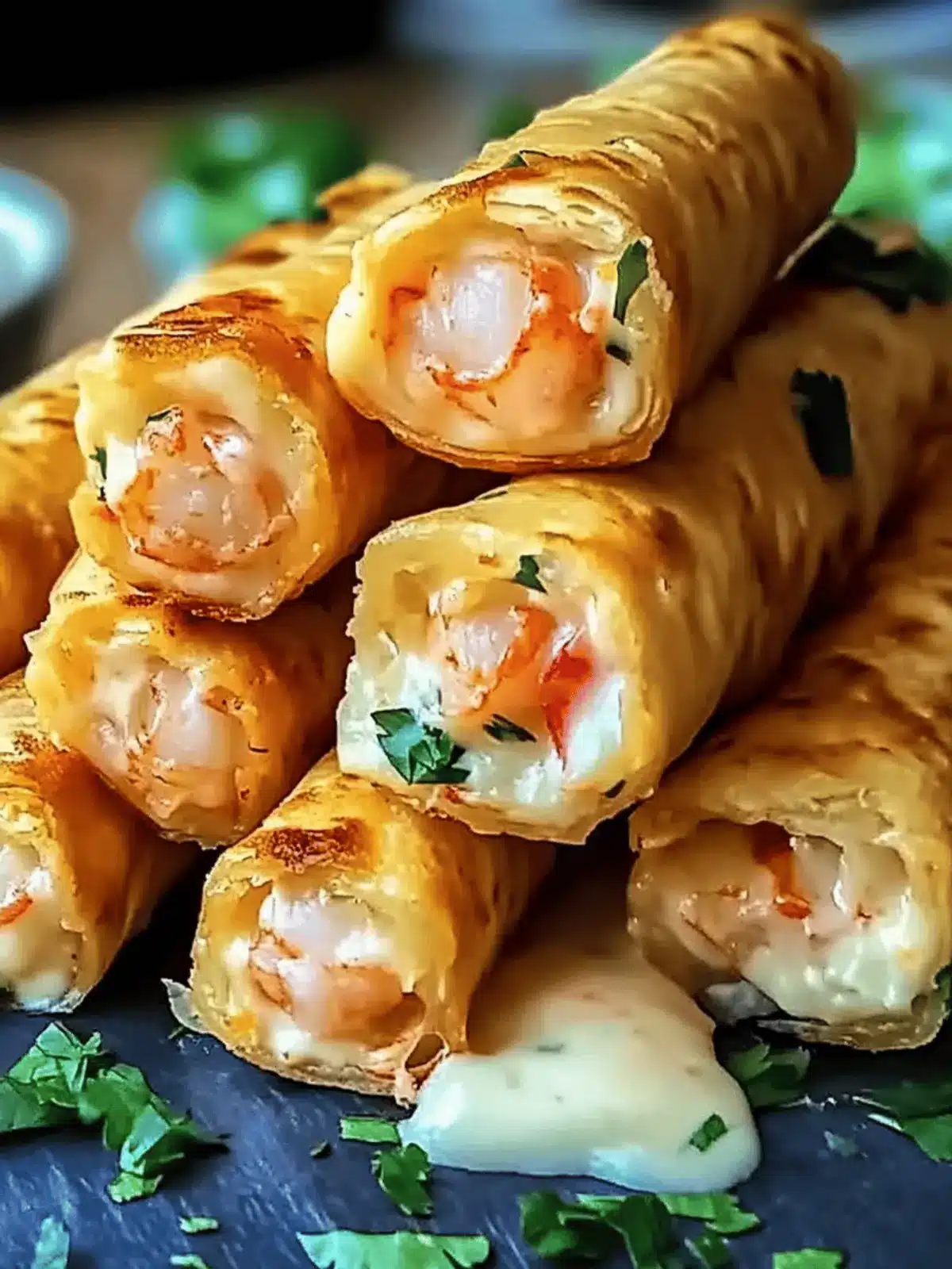 Crispy Crab And Shrimp Queso Taquitos You'll Love to Make 2 Crispy Crab And Shrimp Queso Taquitos