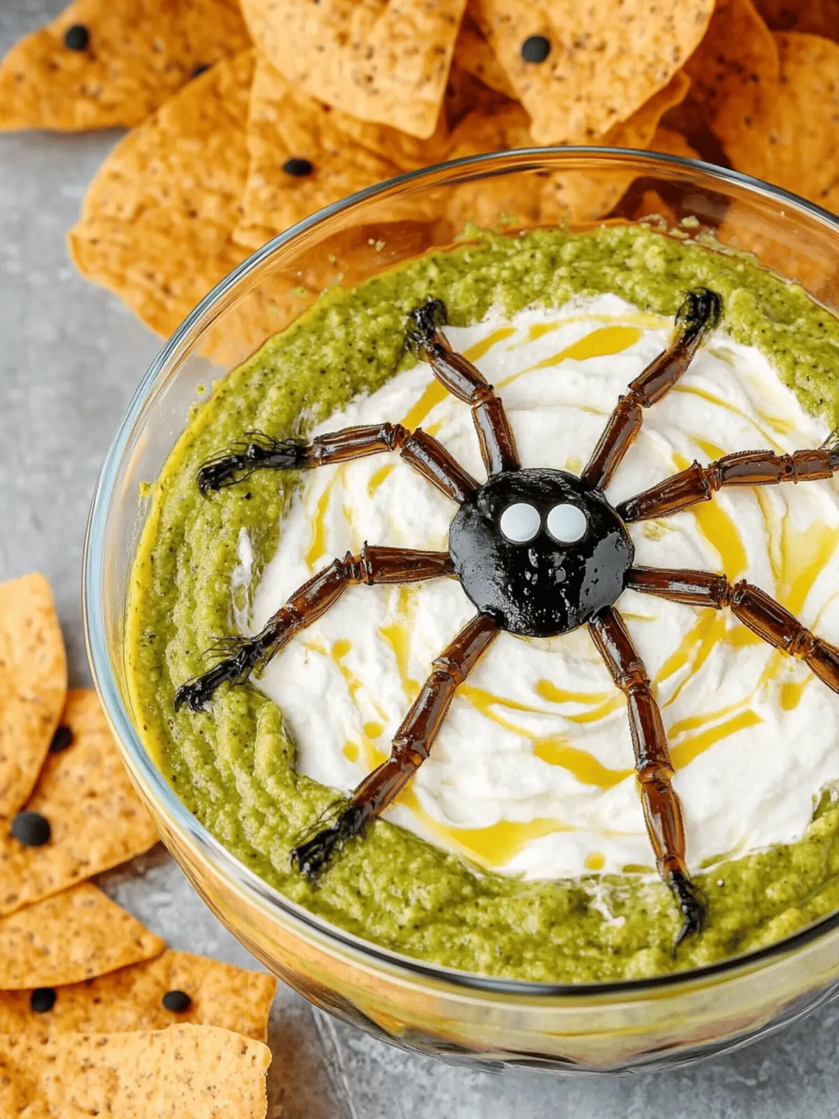 Creepy-Crawly Halloween 7 Layer Dip That Will Wow Your Guests 3 Creepy-Crawly Halloween 7 Layer Dip