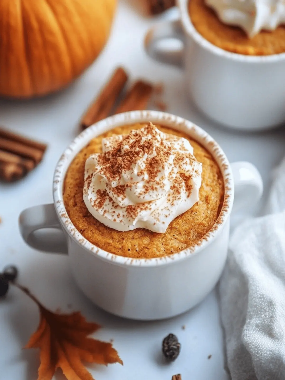 Deliciously Easy Protein Pumpkin Mug Cake You ll Love 2 Protein Pumpkin Mug Cake