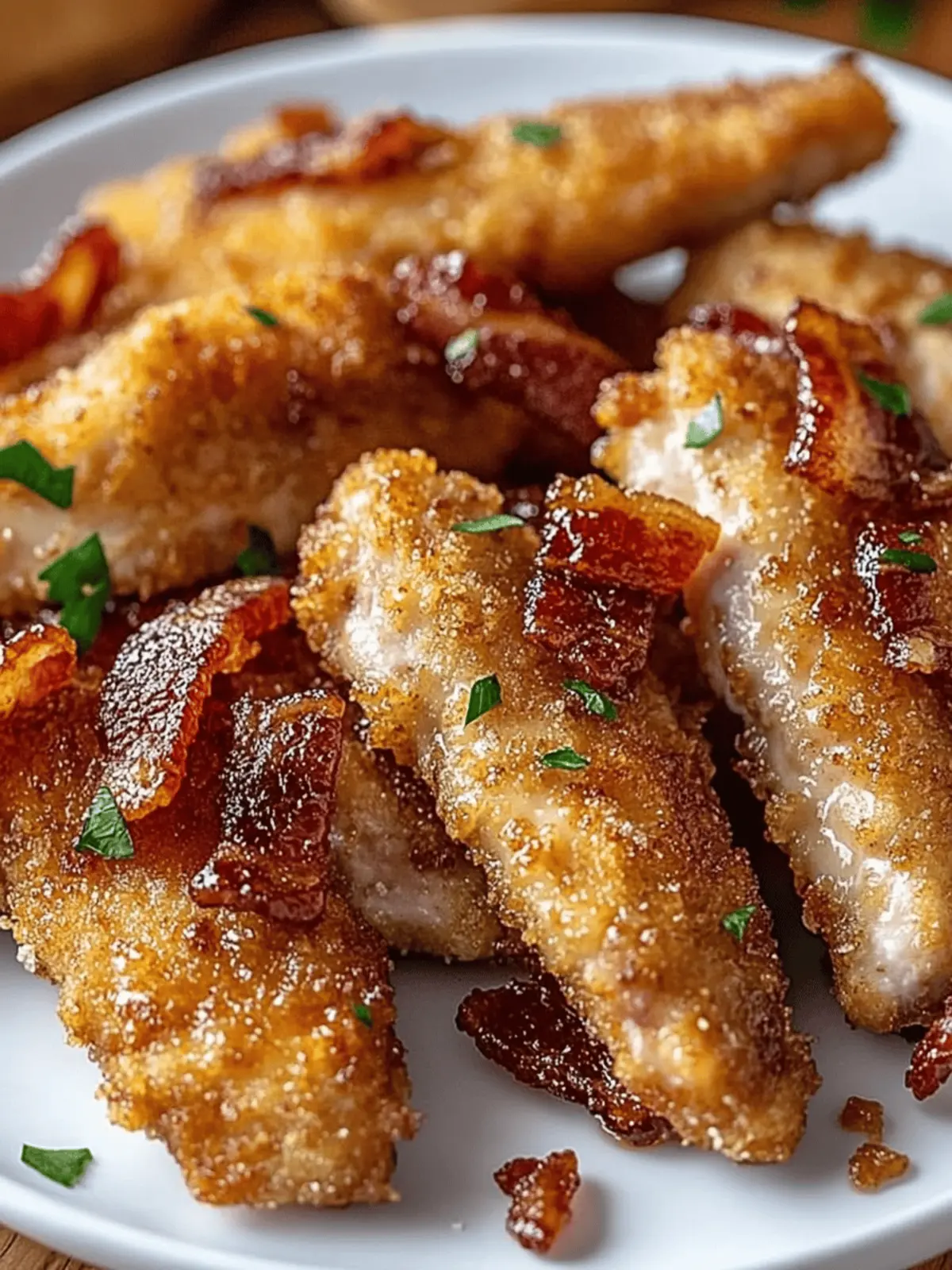 Bacon Brown Sugar Chicken Tenders: Easy Sweet & Savory Delight 2 Bacon Brown Sugar Chicken Tenders