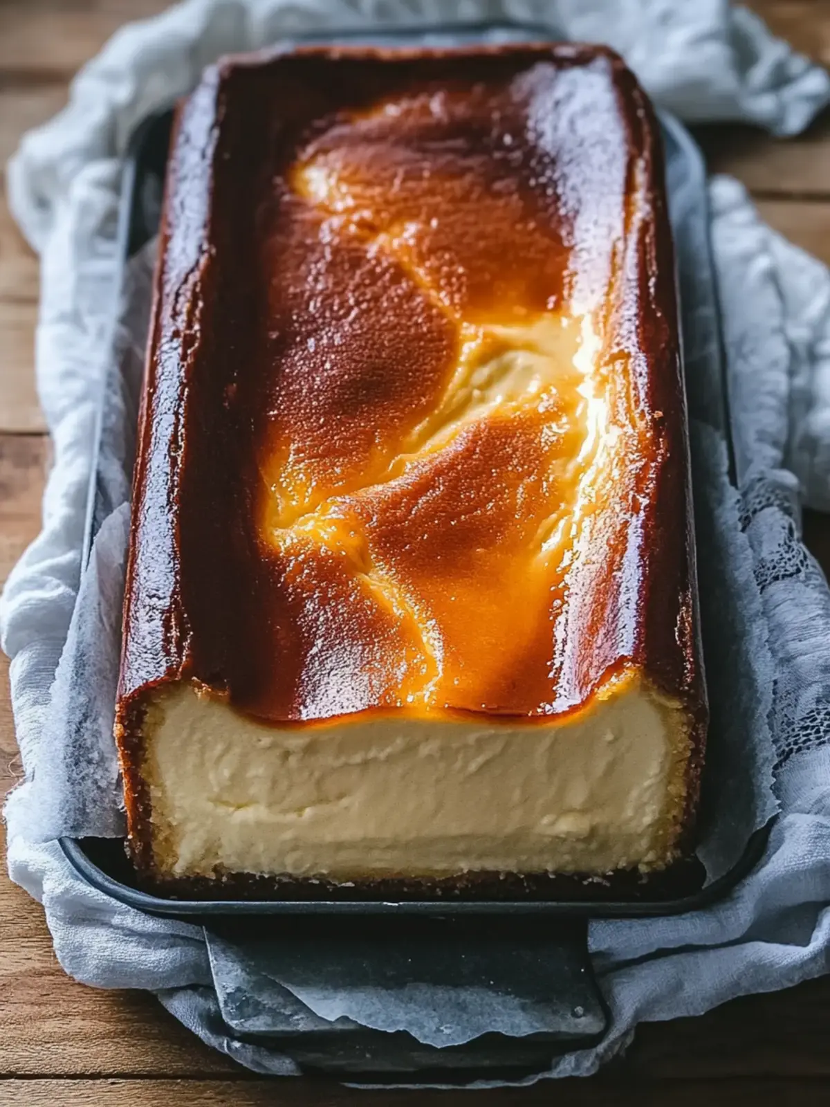 Decadent Burnt Basque Cheesecake in a Loaf Pan You ll Love 3 Burnt Basque Cheesecake in a Loaf Pan