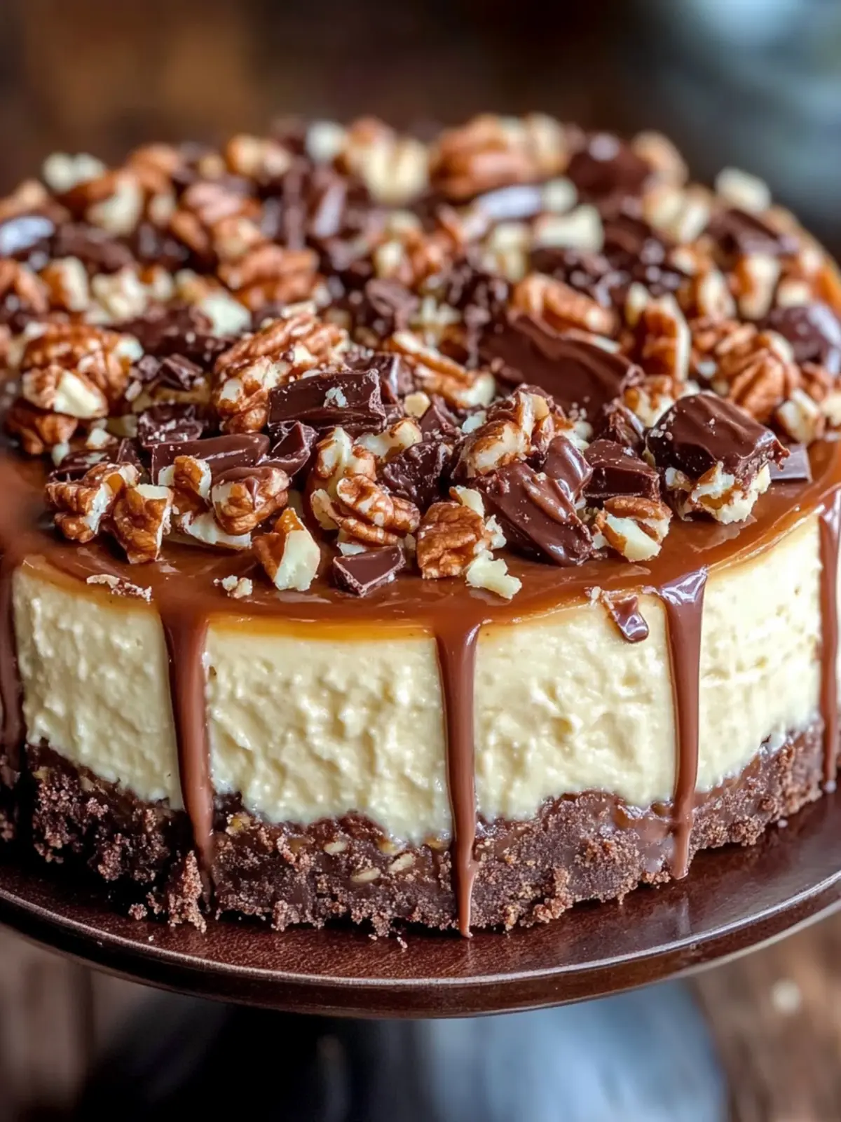Decadent Turtle Fudge Cheesecake That Will Wow Your Guests 4 Decadent Turtle Fudge Cheesecake