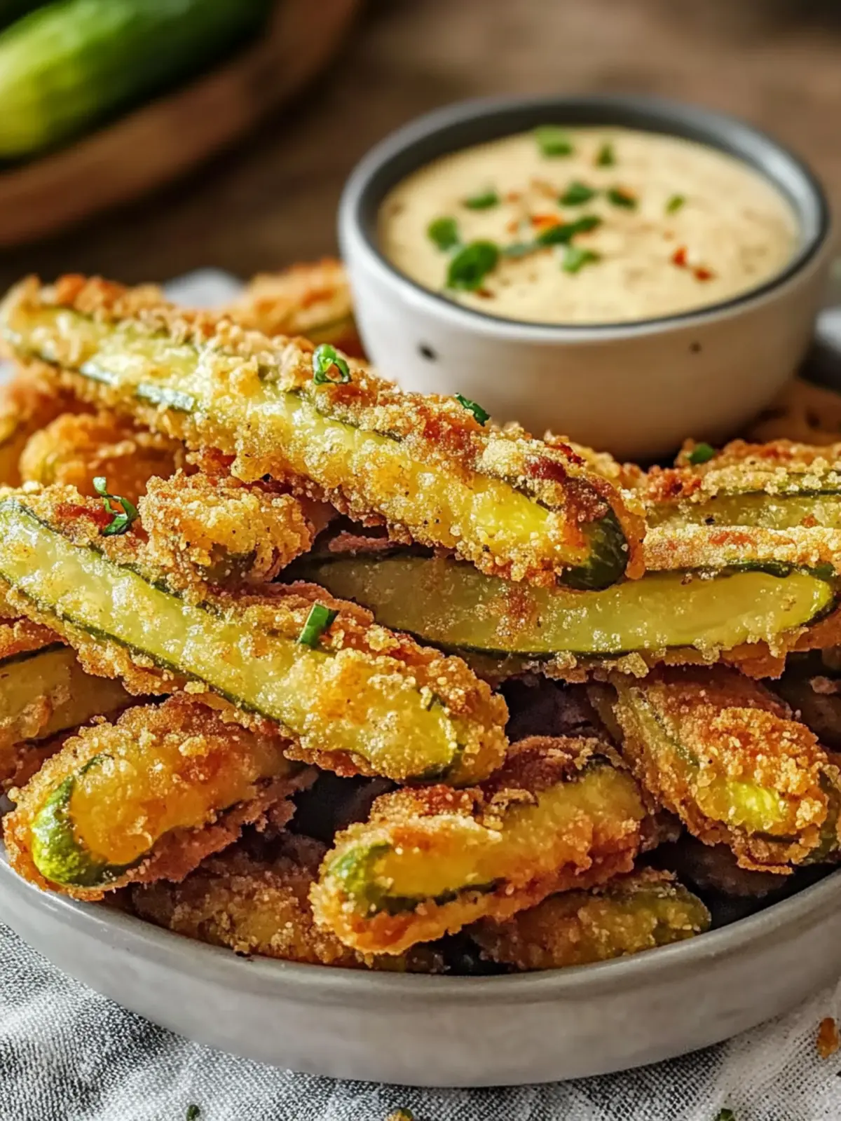 Crispy Fried Pickle Spears Recipe with Spicy Dip Magic 2 Crispy Fried Pickle Spears Recipe