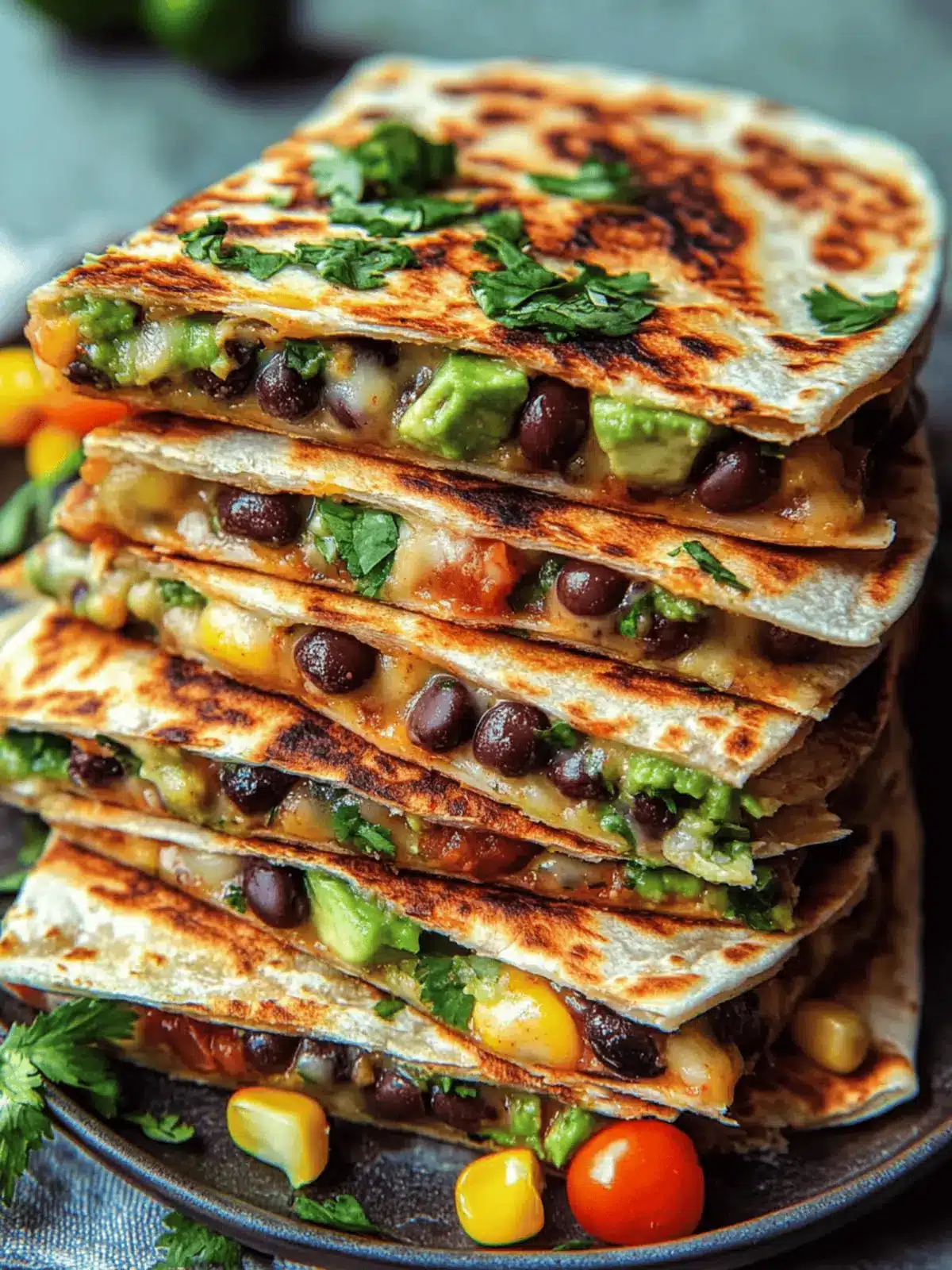 Easy Vegan Quesadillas with Black Beans and Avocado Bliss 3 Easy Vegan Quesadillas With Black Beans And Avocado
