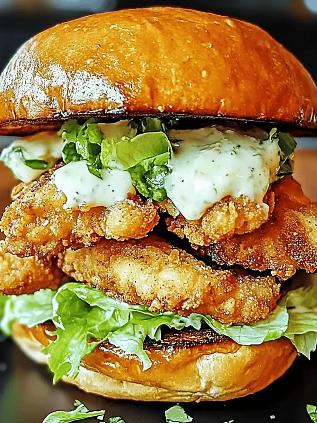Crispy Chicken Caesar Sandwich: Homemade Flavor Revolution 3 Crispy Chicken Caesar Sandwich