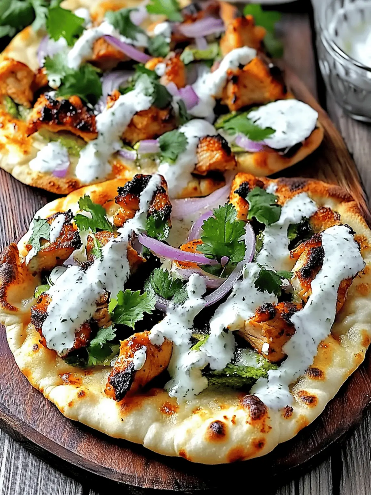 Tandoori Chicken Naan Pizza: A Quick Flavor Bomb for Dinner 4 Tandoori Chicken Naan Pizza