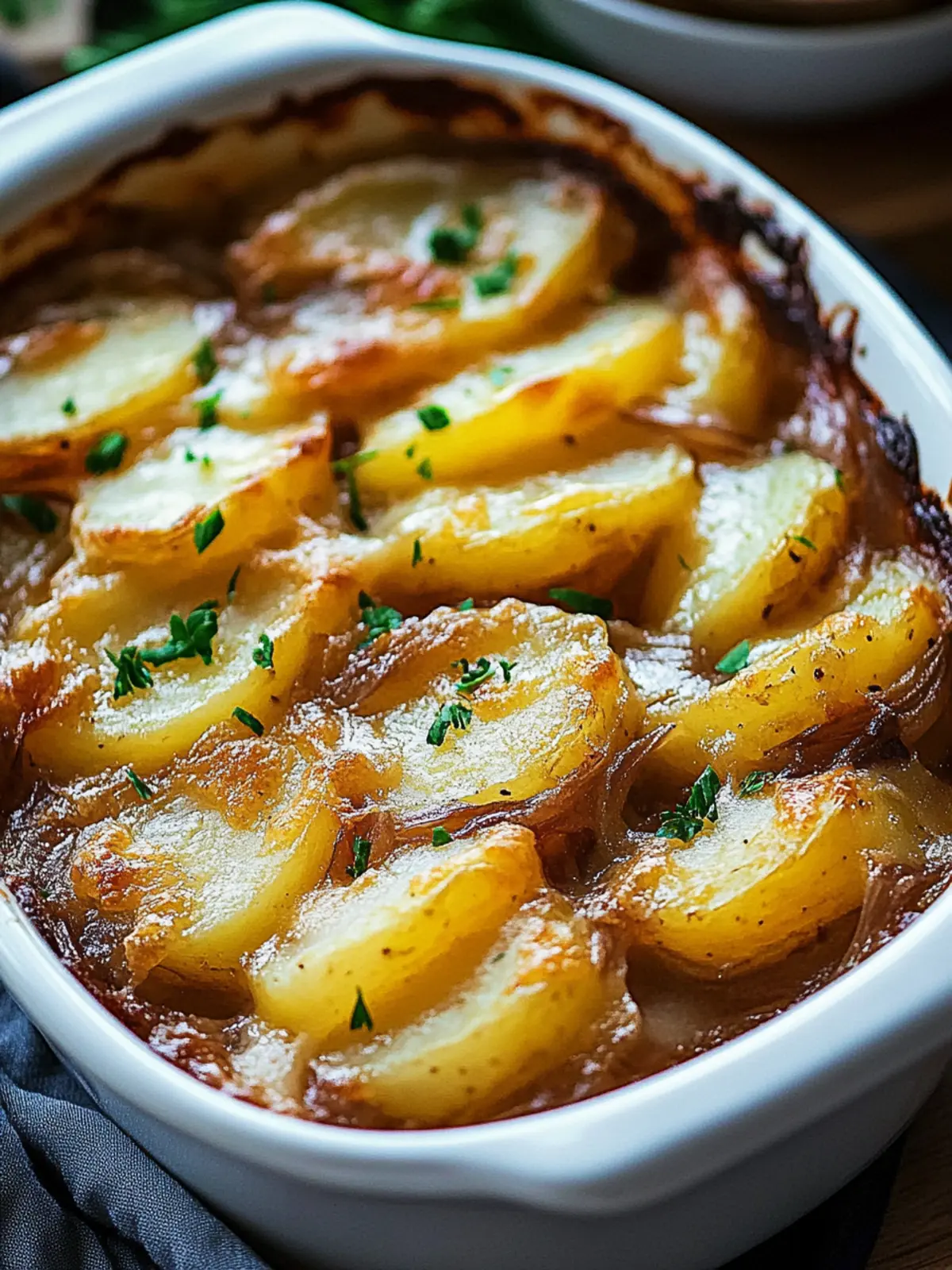 Easy French Onion Potato Bake That Will Warm Your Heart 3 Easy French Onion Potato Bake