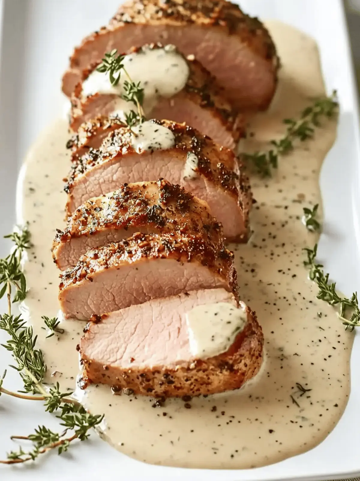 Mouthwatering Pork Tenderloin with Dijon Cream Sauce Delight 3 Pork Tenderloin with Dijon Cream Sauce