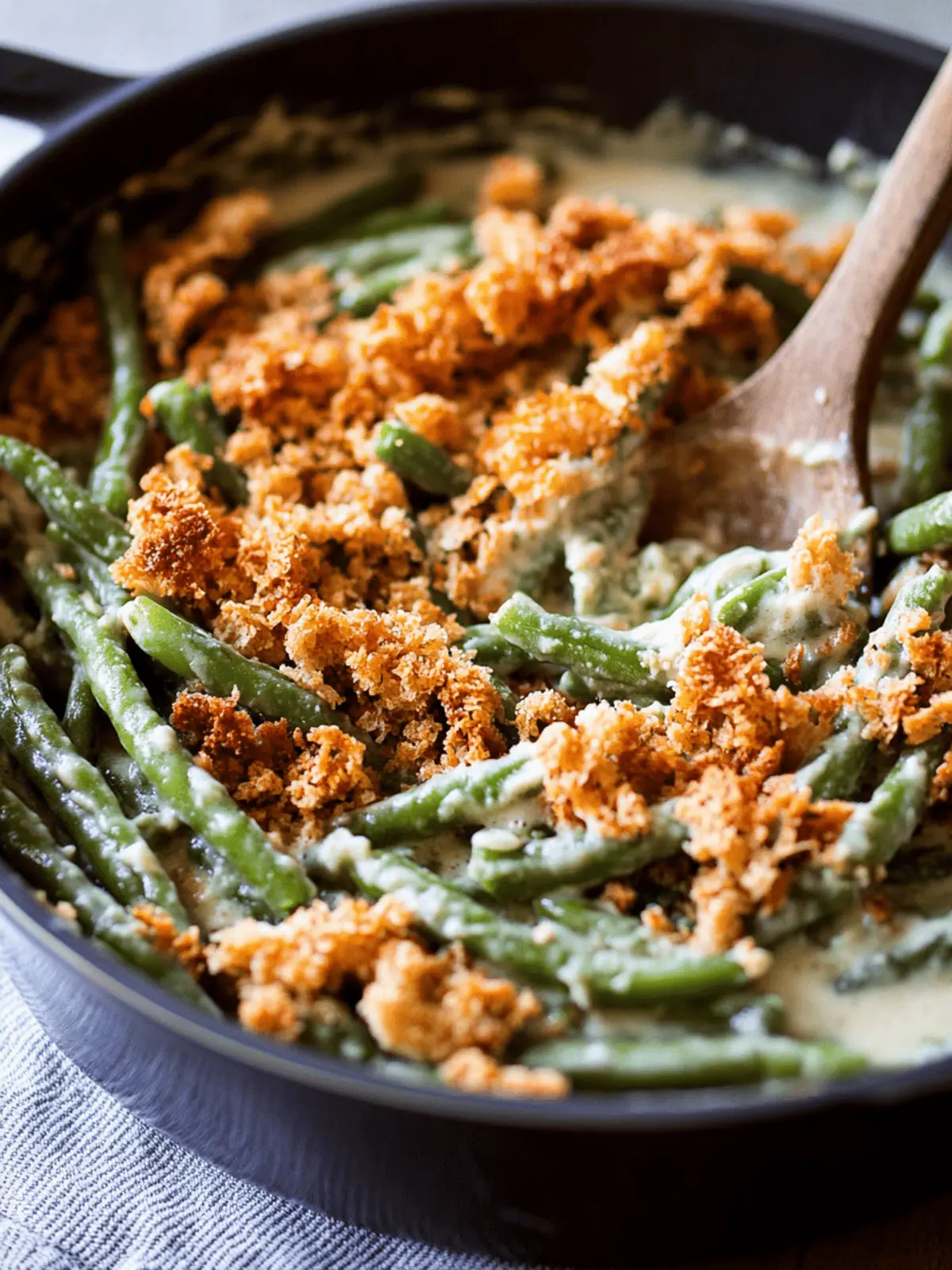 Delicious Creamy Green Bean Casserole from Scratch Today! 2 Creamy Green Bean Casserole from Scratch