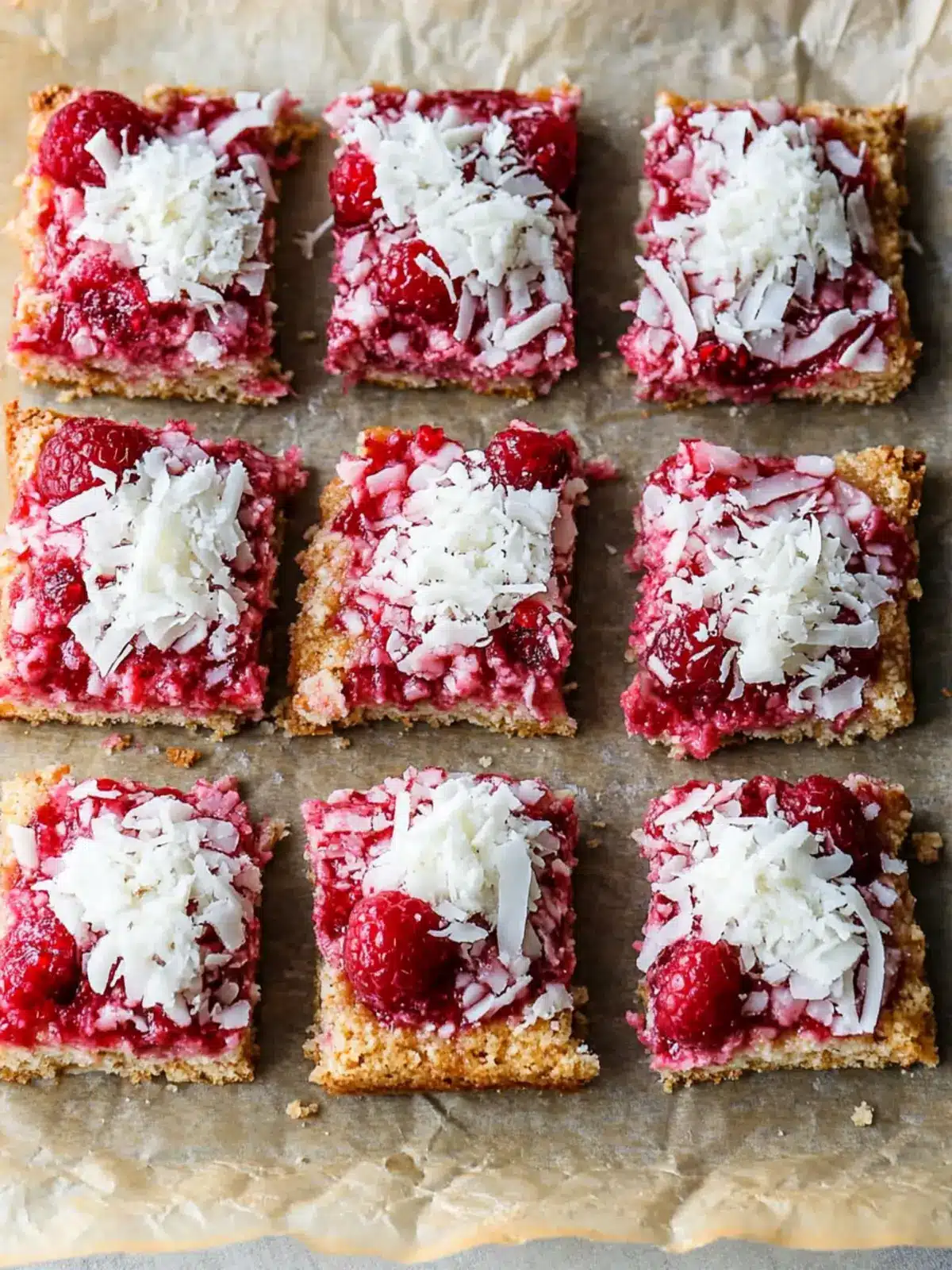 Raspberry Coconut Magic Bars: Your New Favorite Sweet Treat 2 Raspberry Coconut Magic Bars