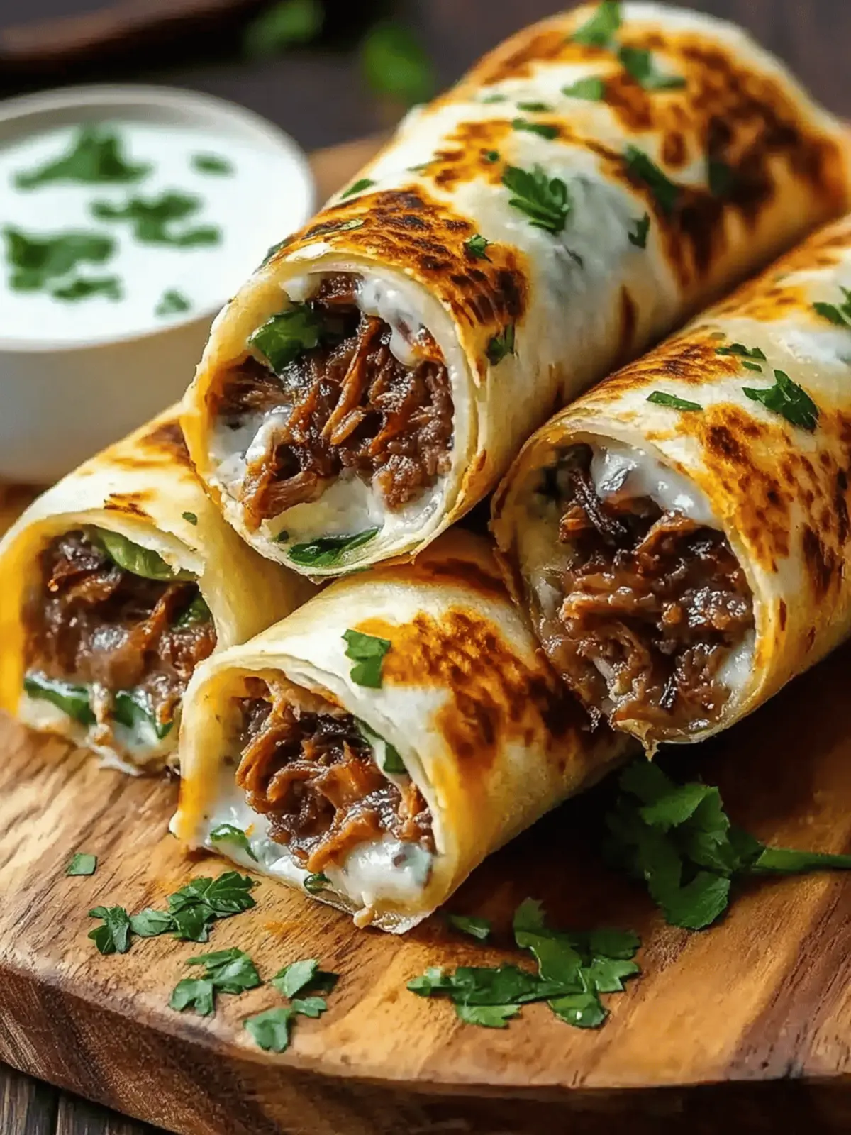 Delicious French Dip Tortilla Roll Ups You ll Crave Tonight 4 French Dip Tortilla Roll Ups