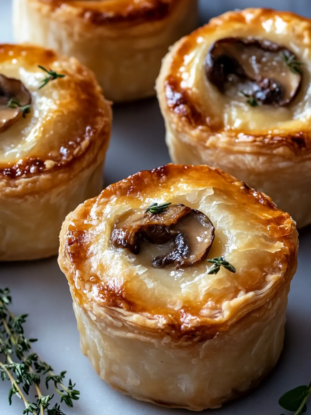 Mini Mushroom & Gruy ¨re Pot Pies for Cozy Nights In 3 Mini Mushroom & Gruy ¨re Pot Pies
