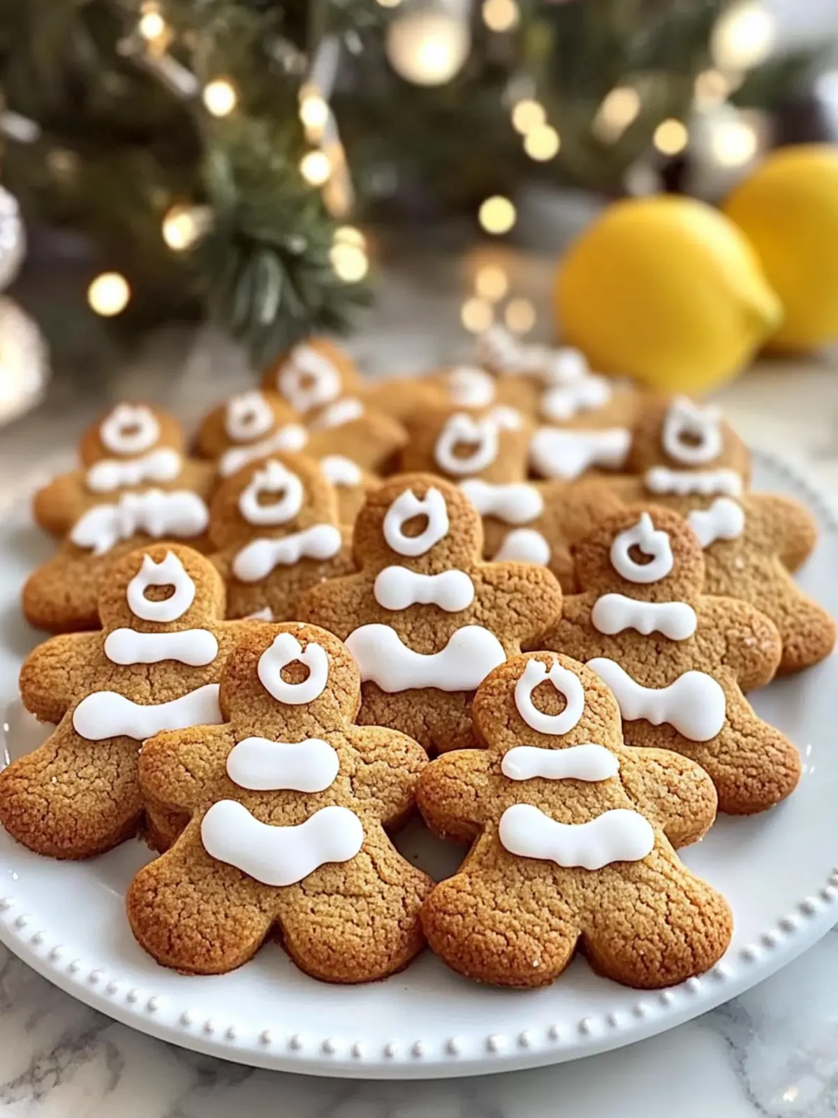 Gingerbread Cookies with Lemon Icing for Cozy Holiday Moments 3 Gingerbread Cookies with Lemon Icing